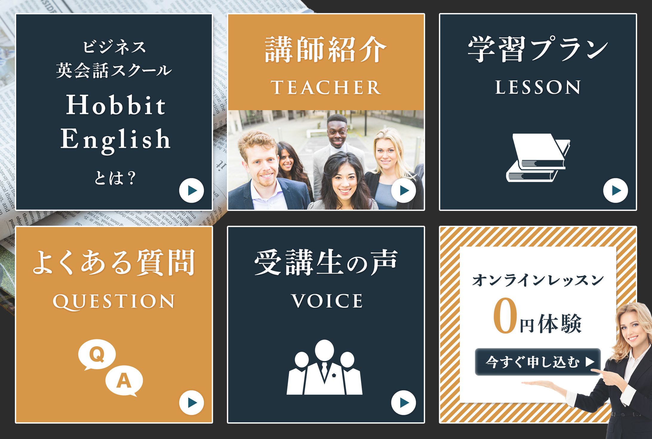 ビジネス英会話教室のリッチメニュー-1