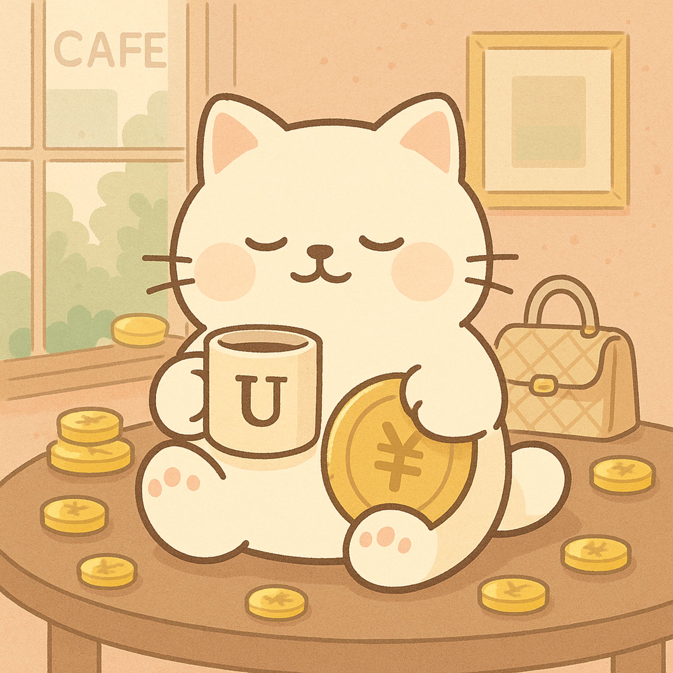 グッズ用ゆるキャライラスト制作-1