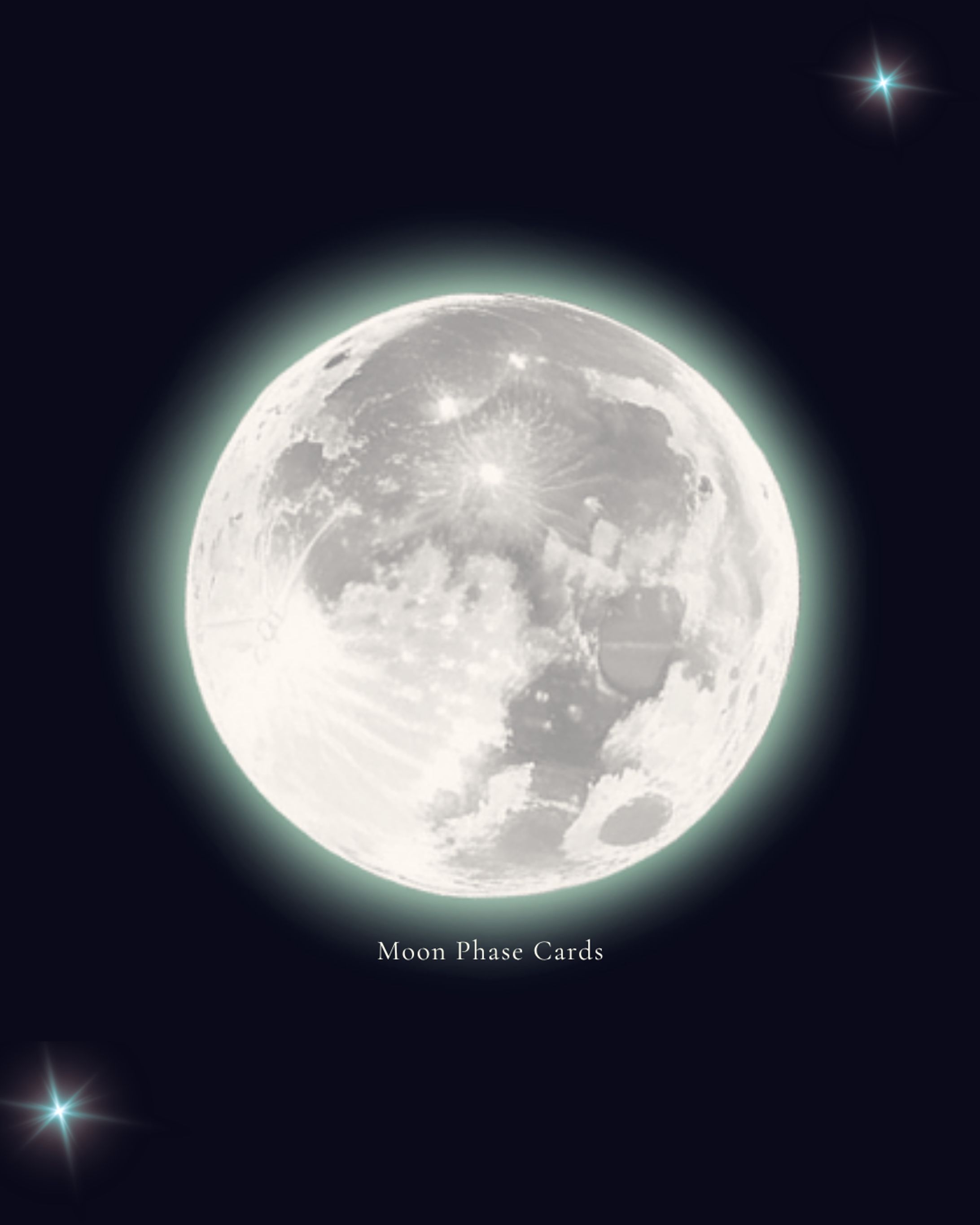 Moon Phase Collection – 月のサイクルカード-1