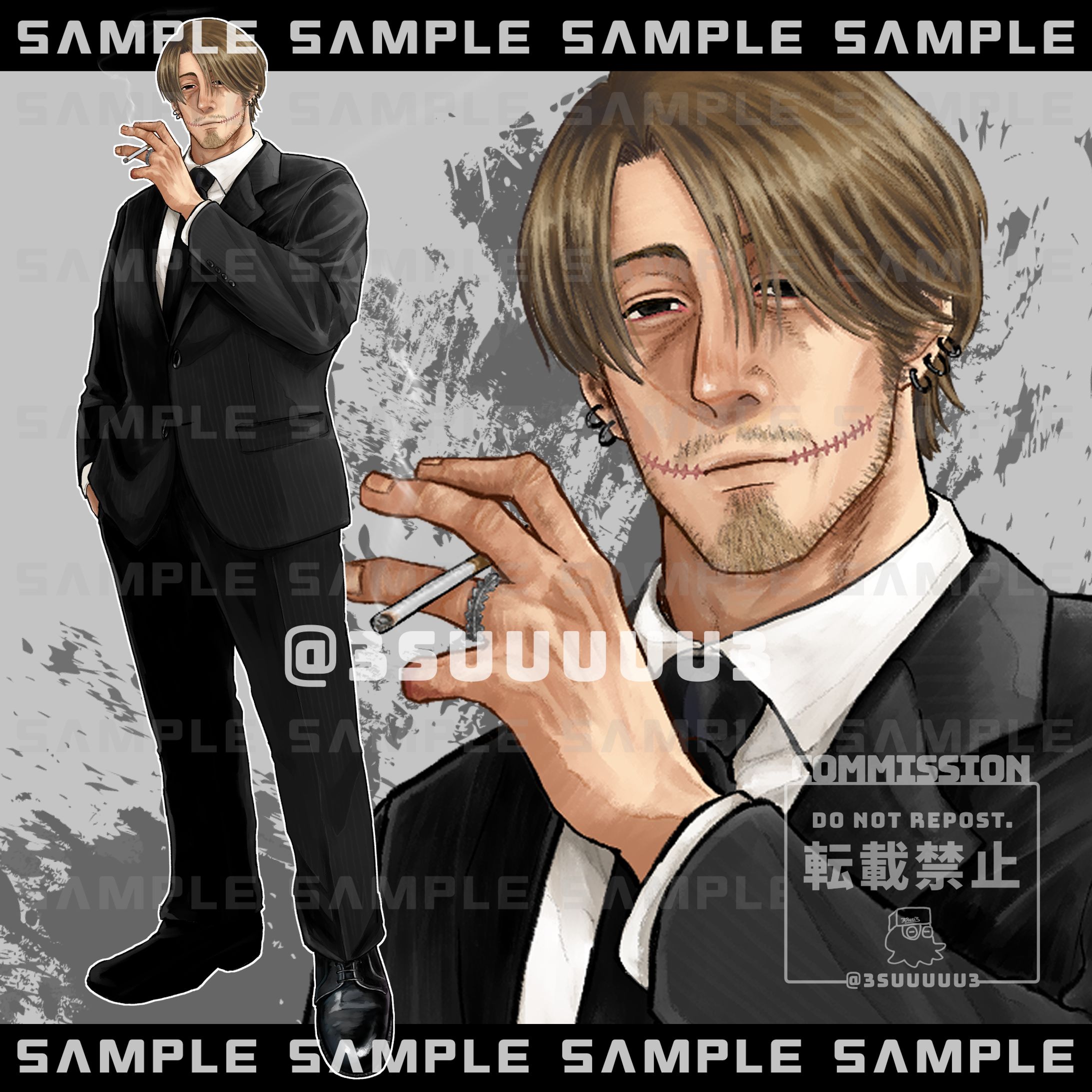 【commission】TRPG用立ち絵【ご依頼絵】-1