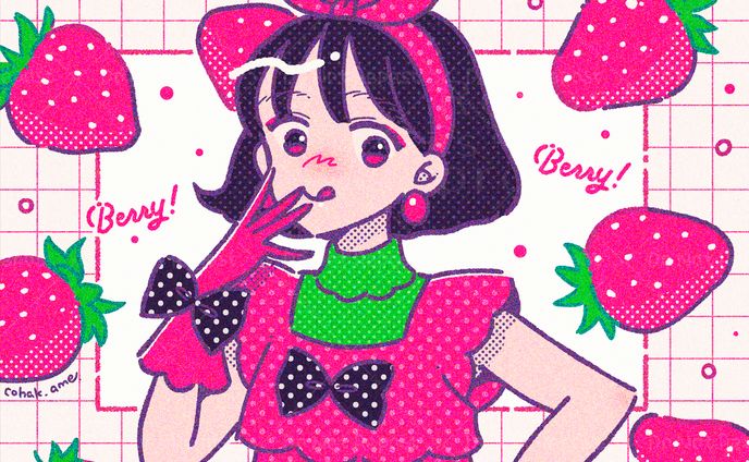 【オリジナル】いちごの日