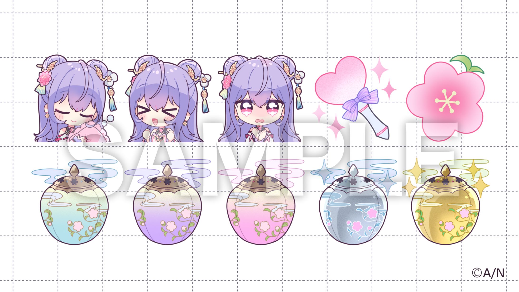 【works】スタンプイラスト-1