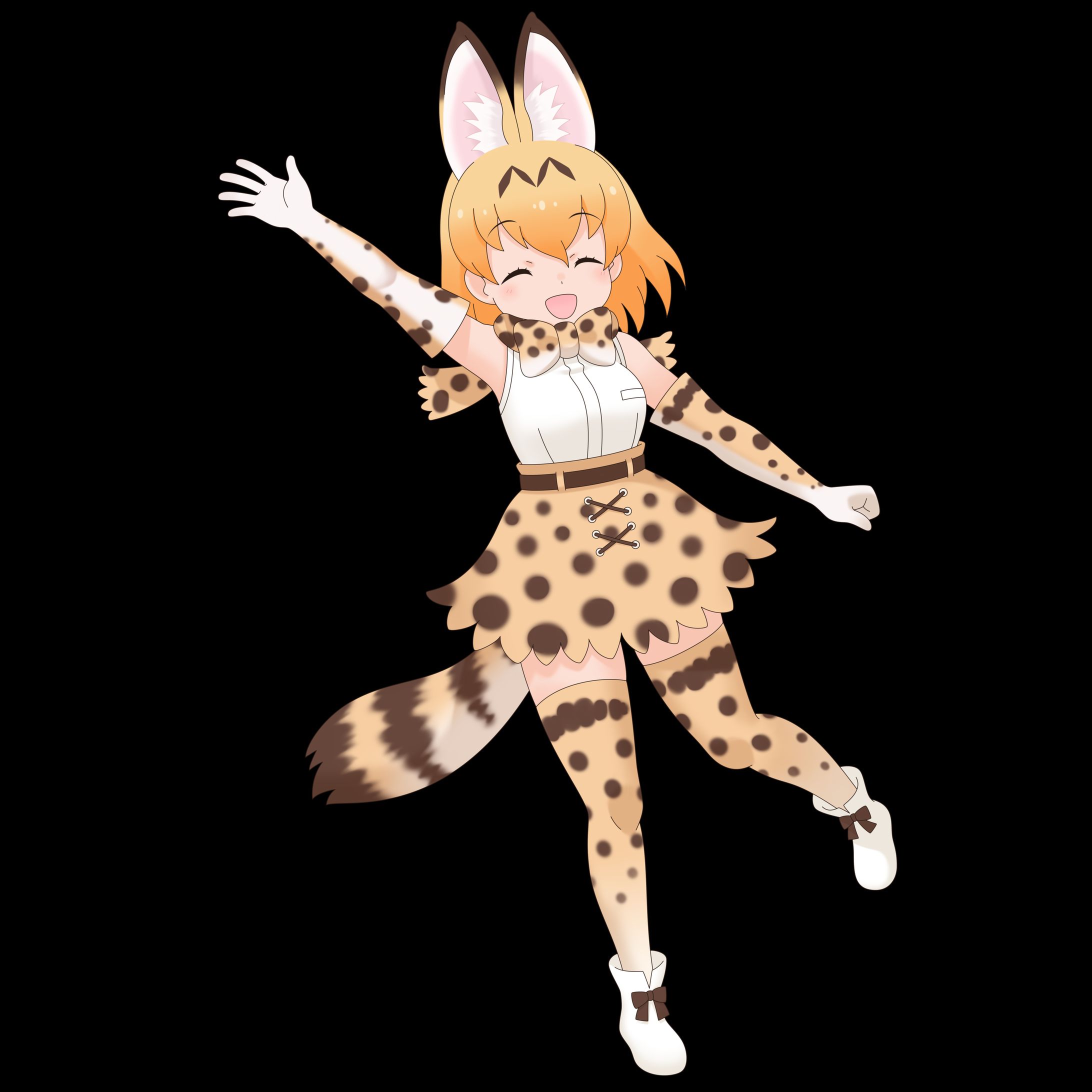 [仕事絵]5周年キービジュアル_サーバル-1