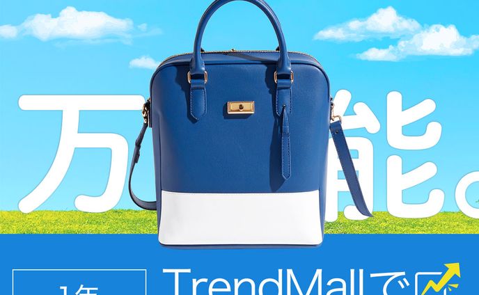 バナー：万能バッグの広告（架空）