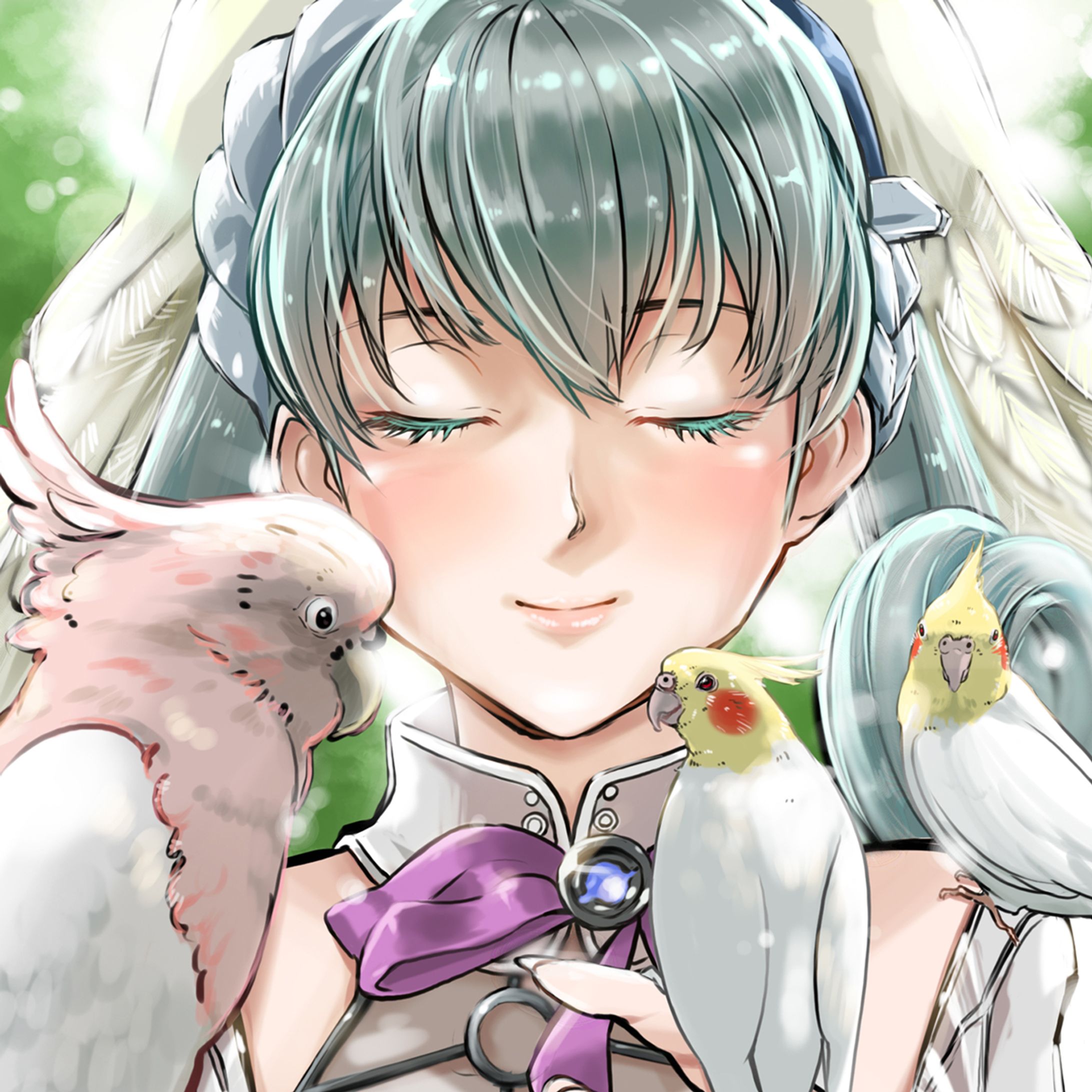 メリアとインコ-1