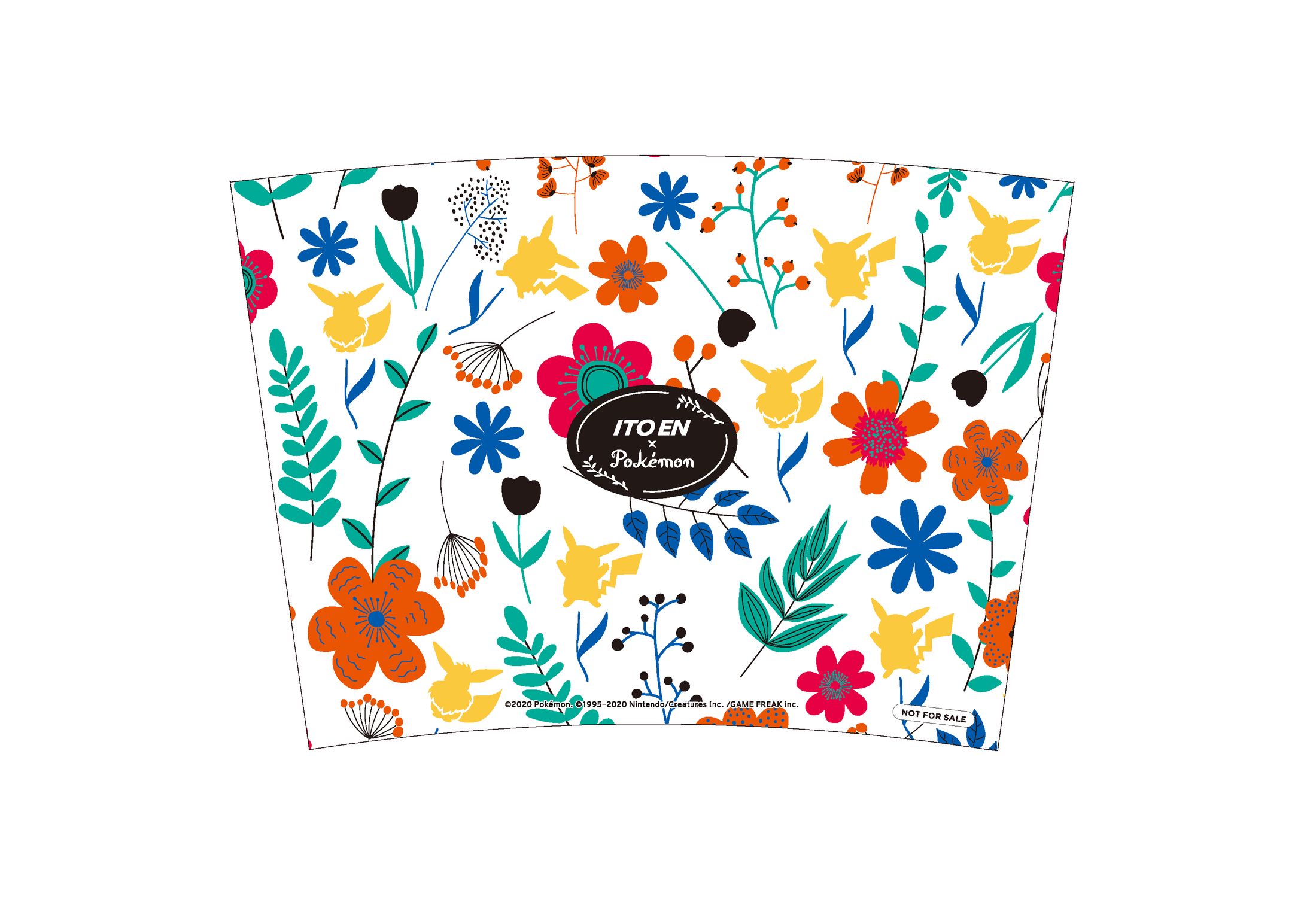 ITO EN／Pokémon着せ替えタンブラー紙-1