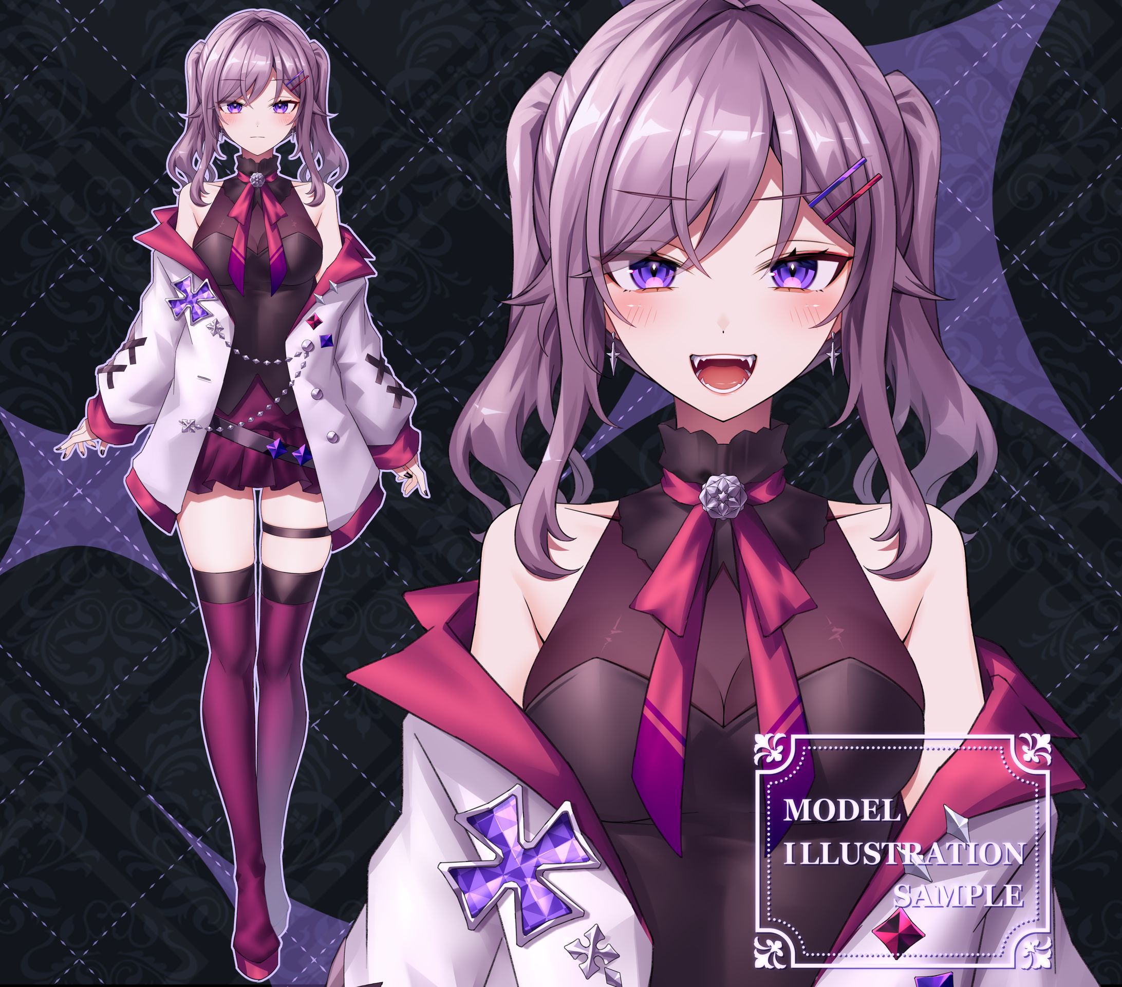 デザインサンプル【立ち絵・Vtuber】-1