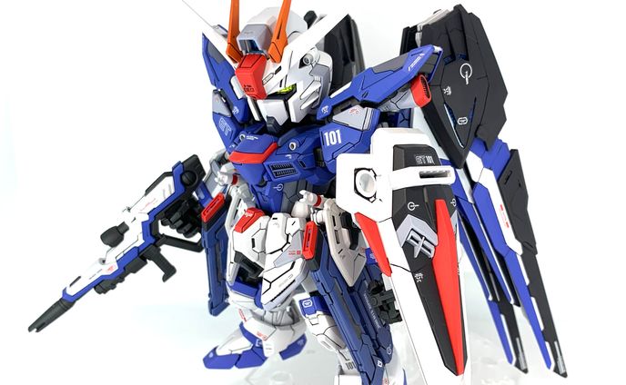 MGSD フリーダムガンダム (ライジングフリーダム仕様)