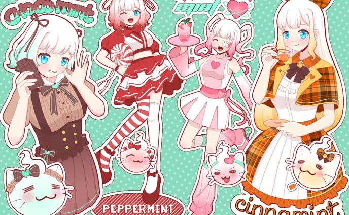 [fanart] flavors of mint