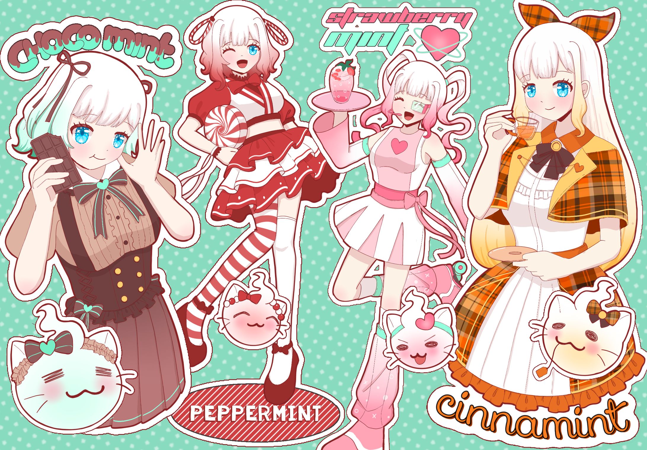[fanart] flavors of mint-1