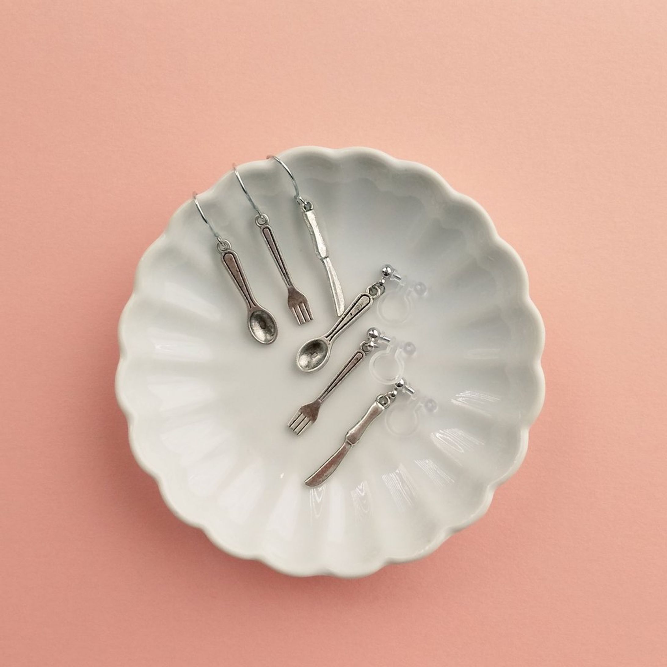 ハンドメイド作品　ピアス-1