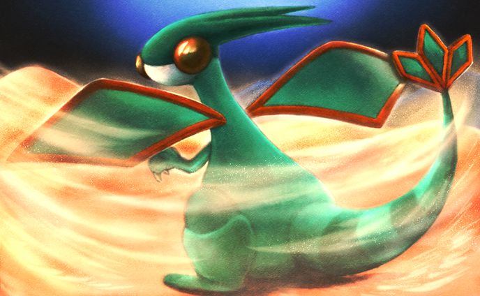 ポケモンイラスト(フライゴン)