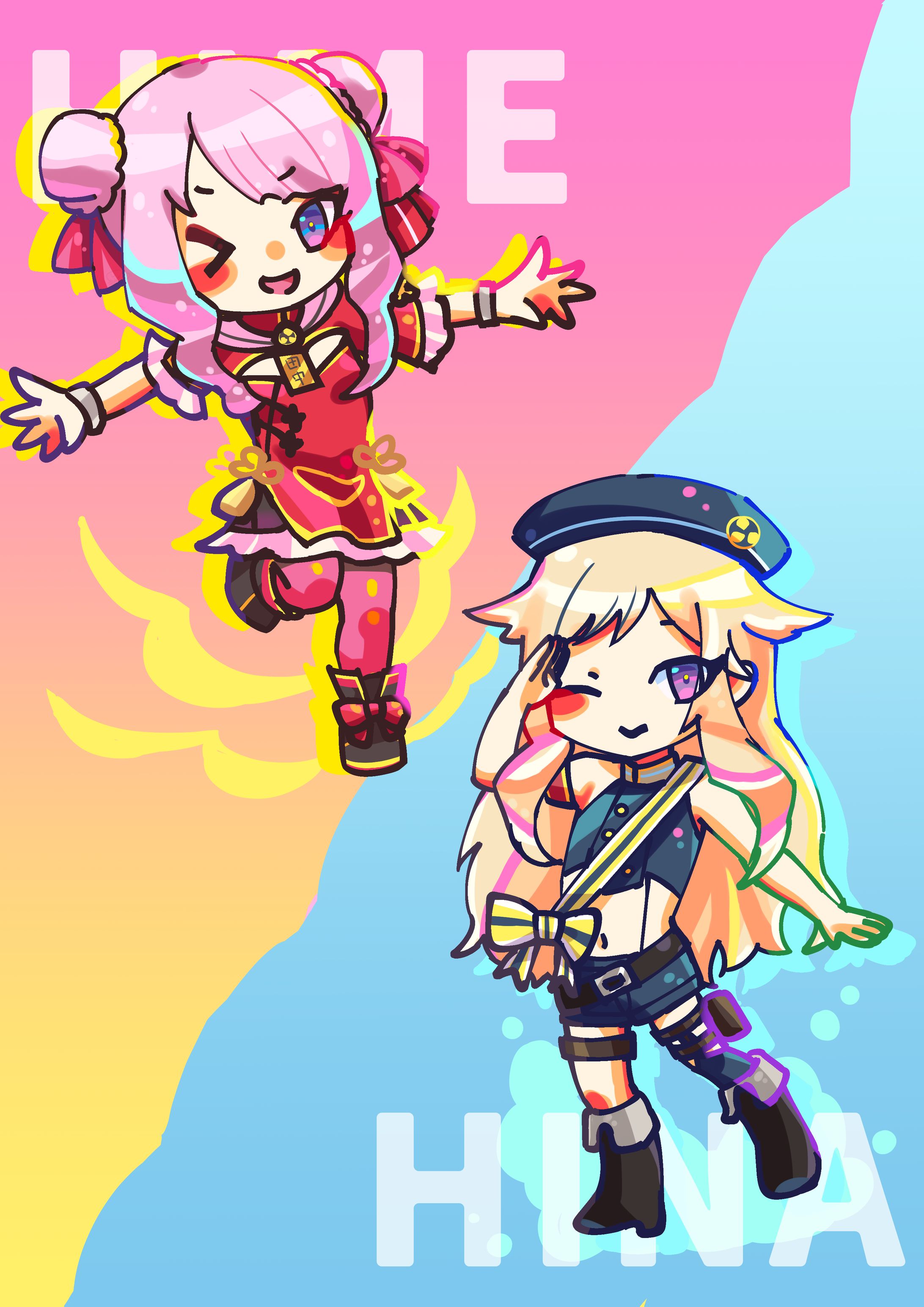 ヒメヒナさんファンアート-1