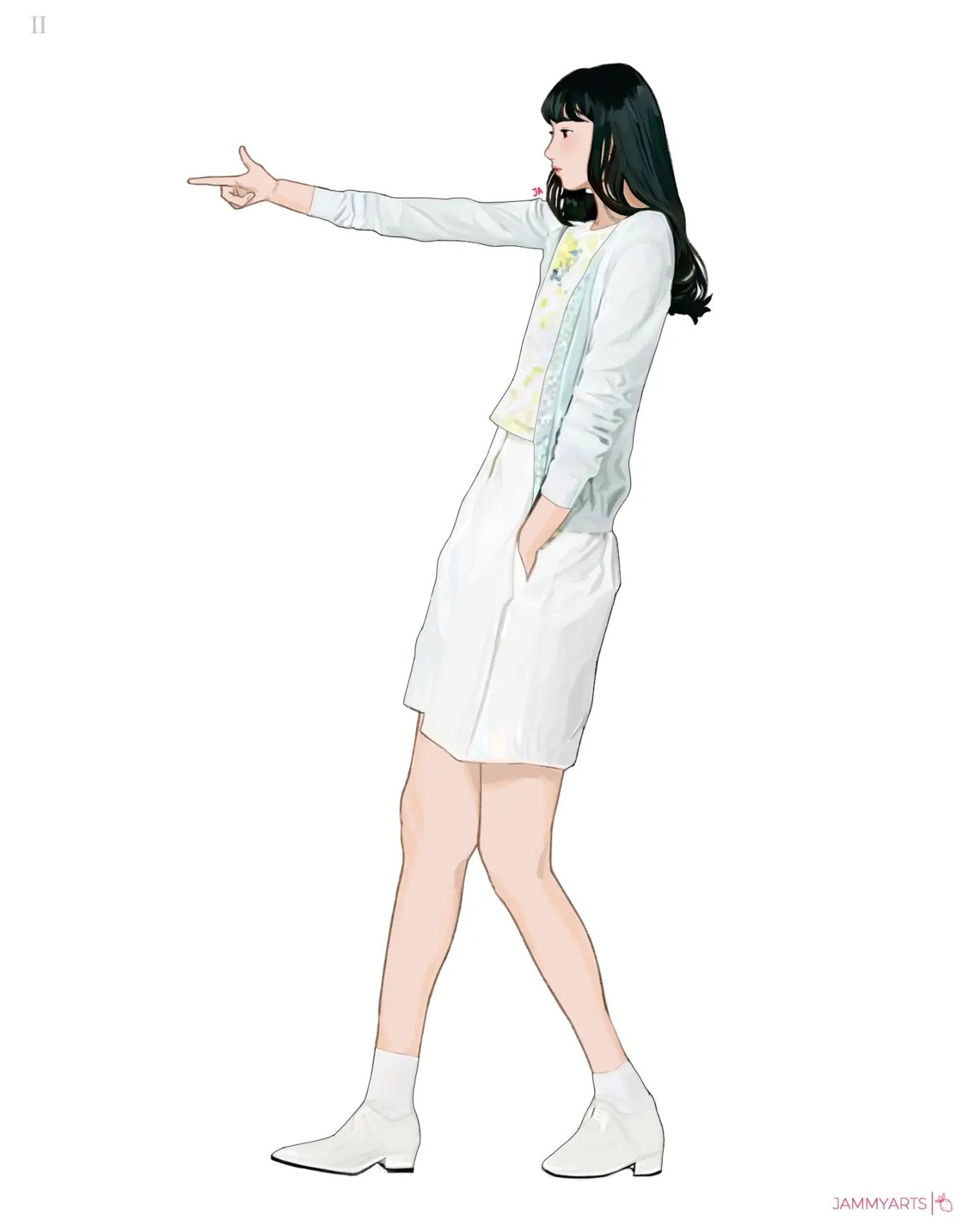 2/3 Finger gun [pose study]-1