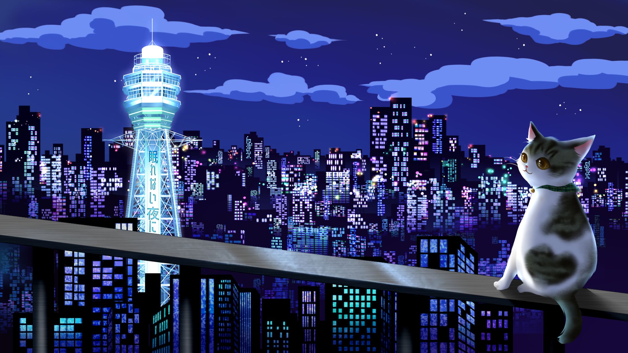 大阪　夜景-1