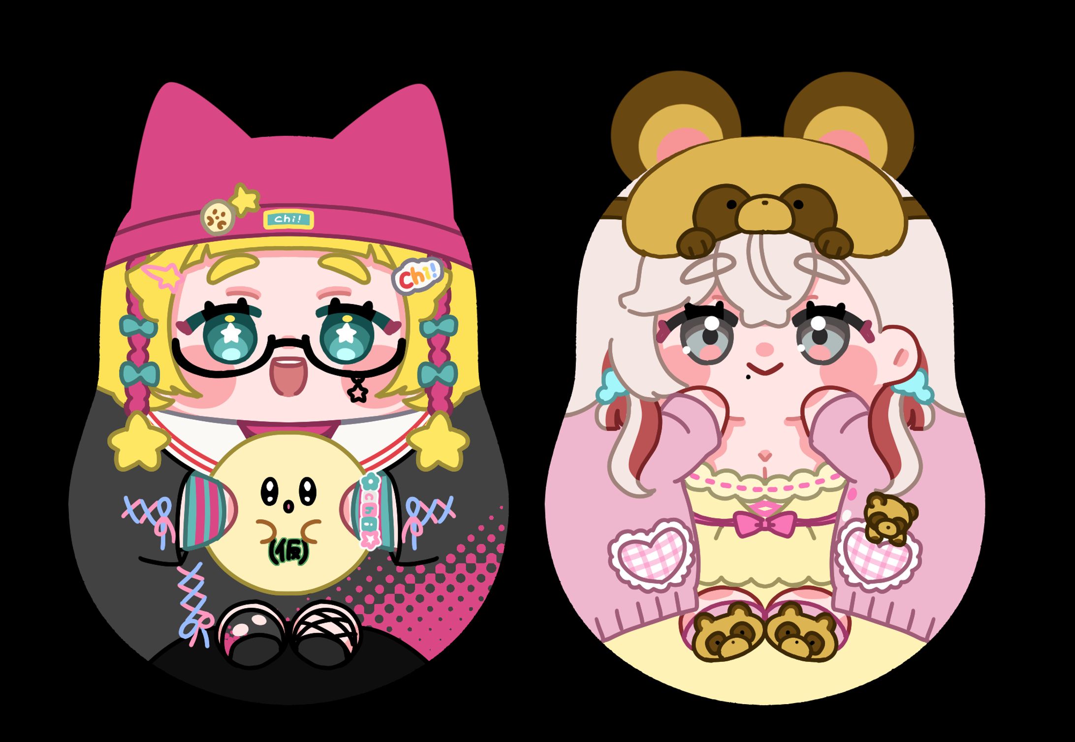 クッションぬいぐるみ用イラスト-1