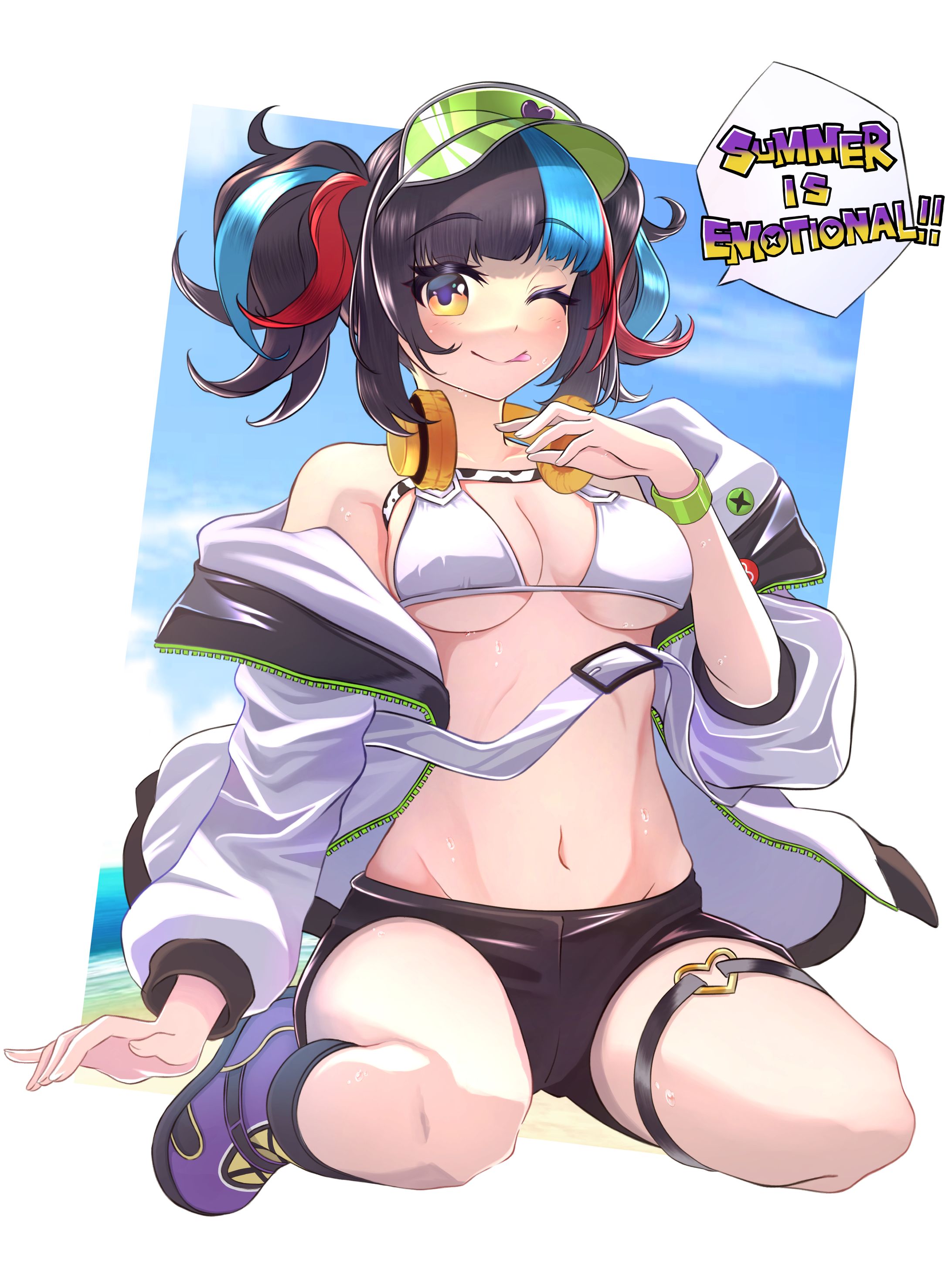 水着なぎこさん-1