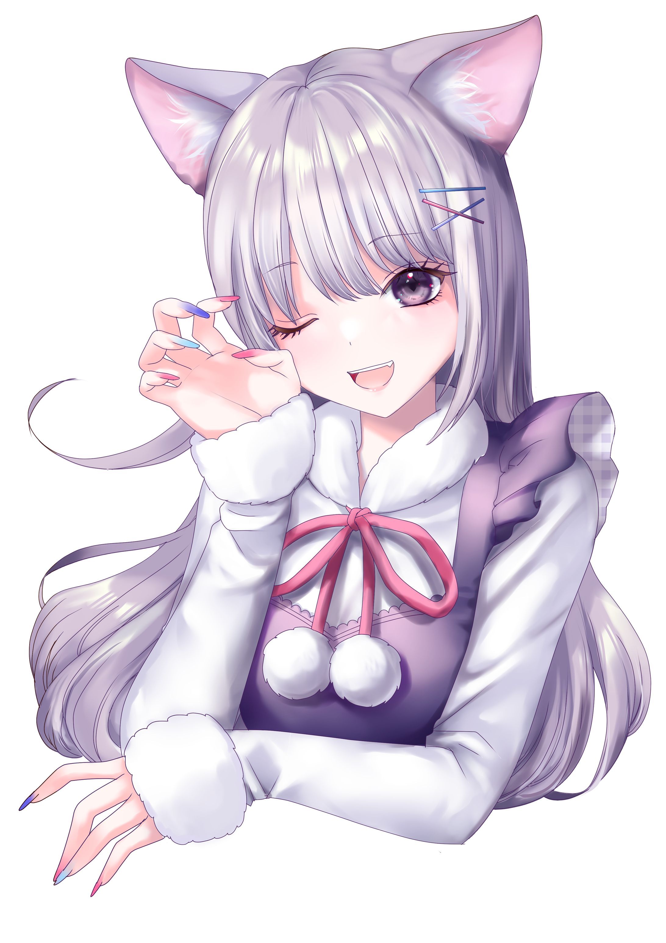 猫耳の女の子-1