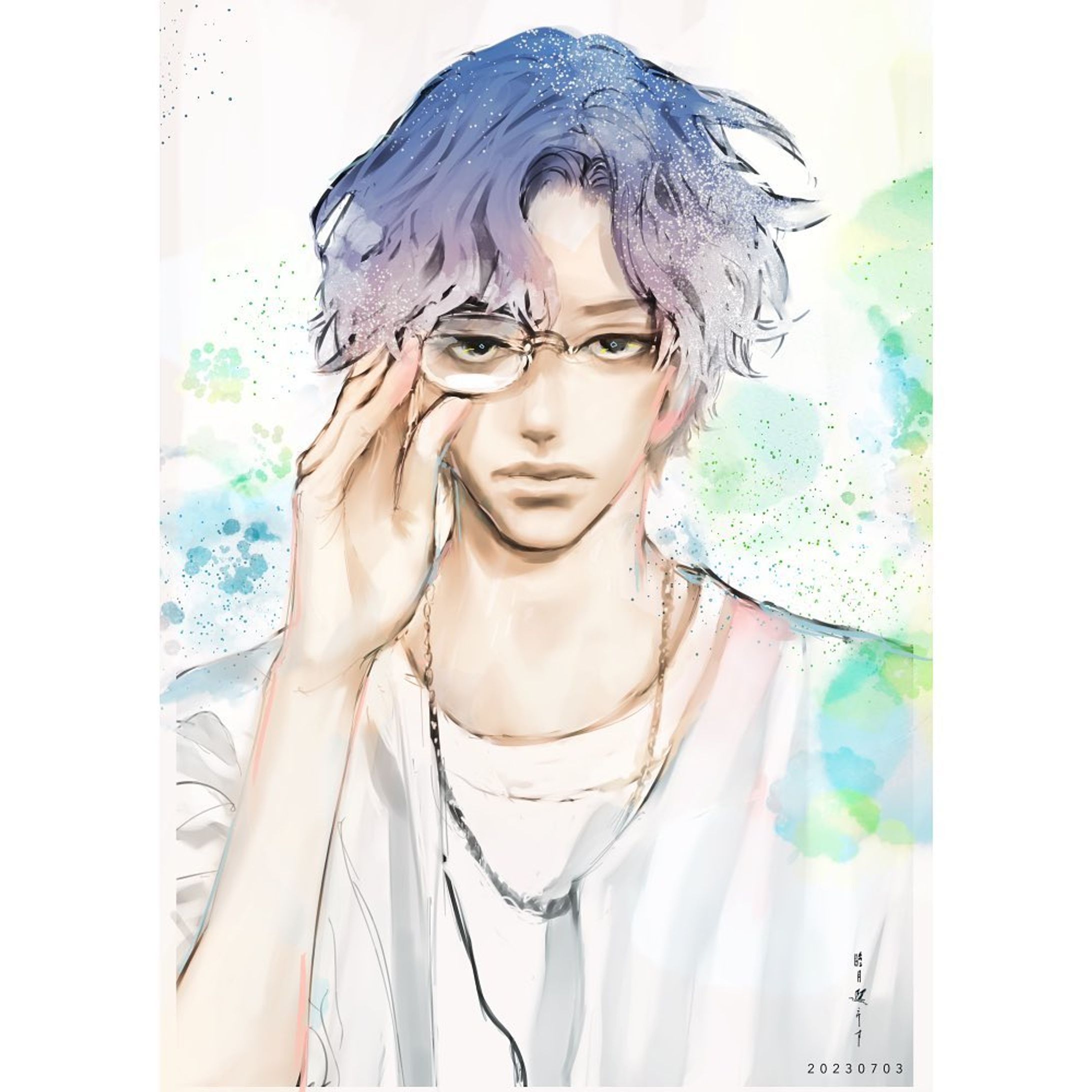 めがねが壊れた。

#イラスト #オリジナルイラスト #漫画絵 #男性イラスト #表情 #創作イラスト #アート #illustration #digitalart #digitalillustration #originalcharacter-1