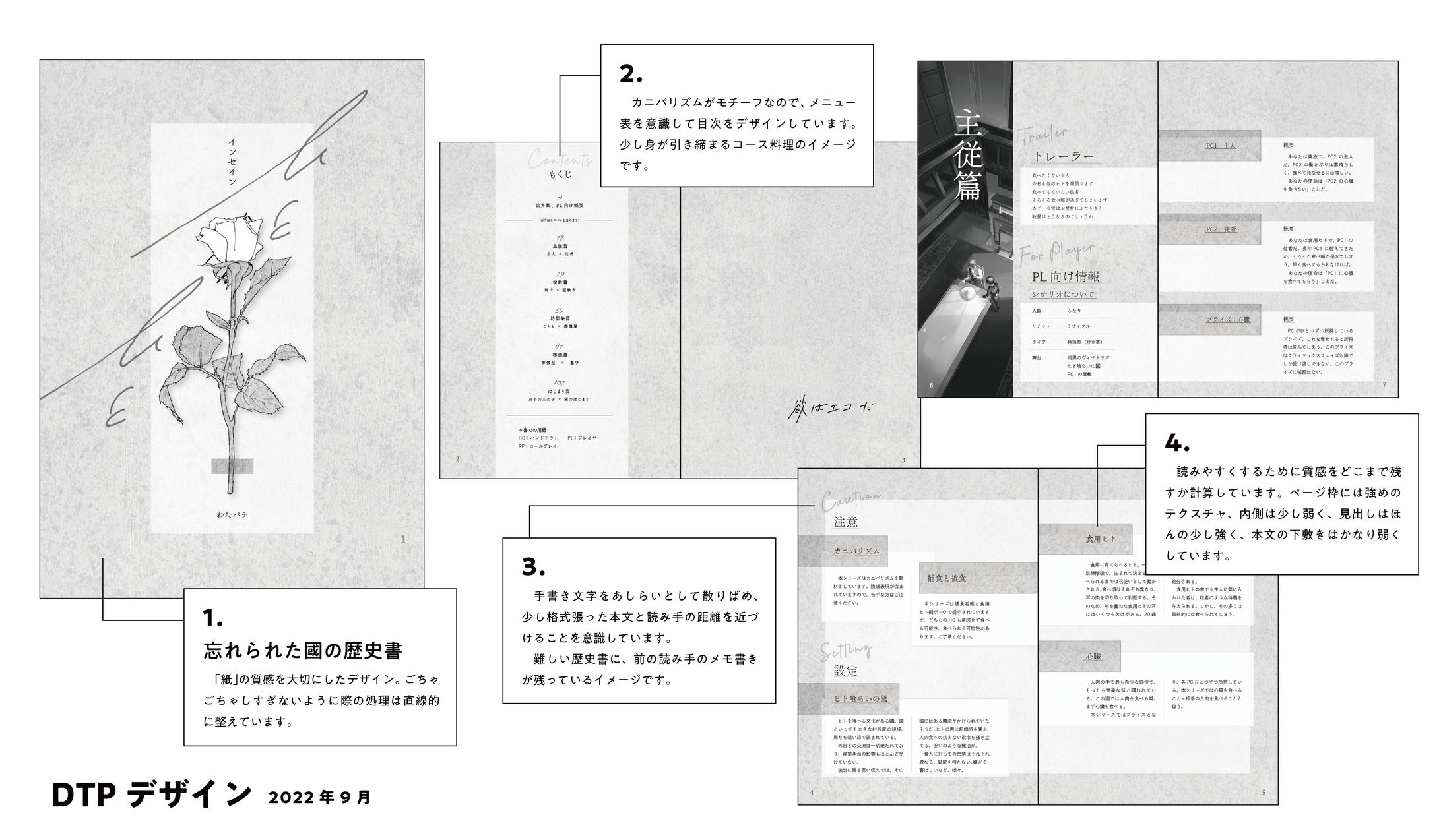 TRPG「ひと喰むるひと」DTP-1