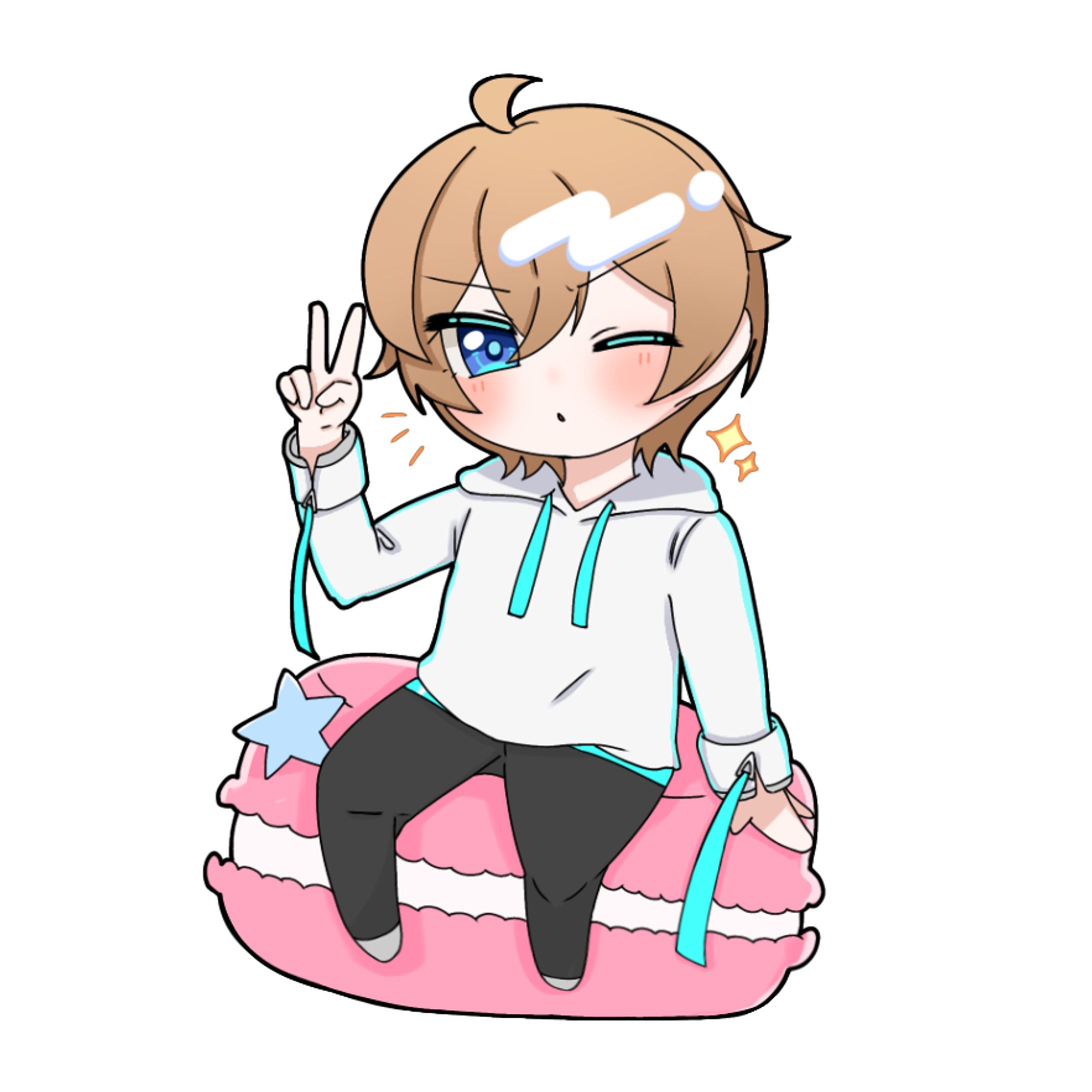 6cmステッカーイラスト (SIZU,Lemon。,wqtagashi)-1