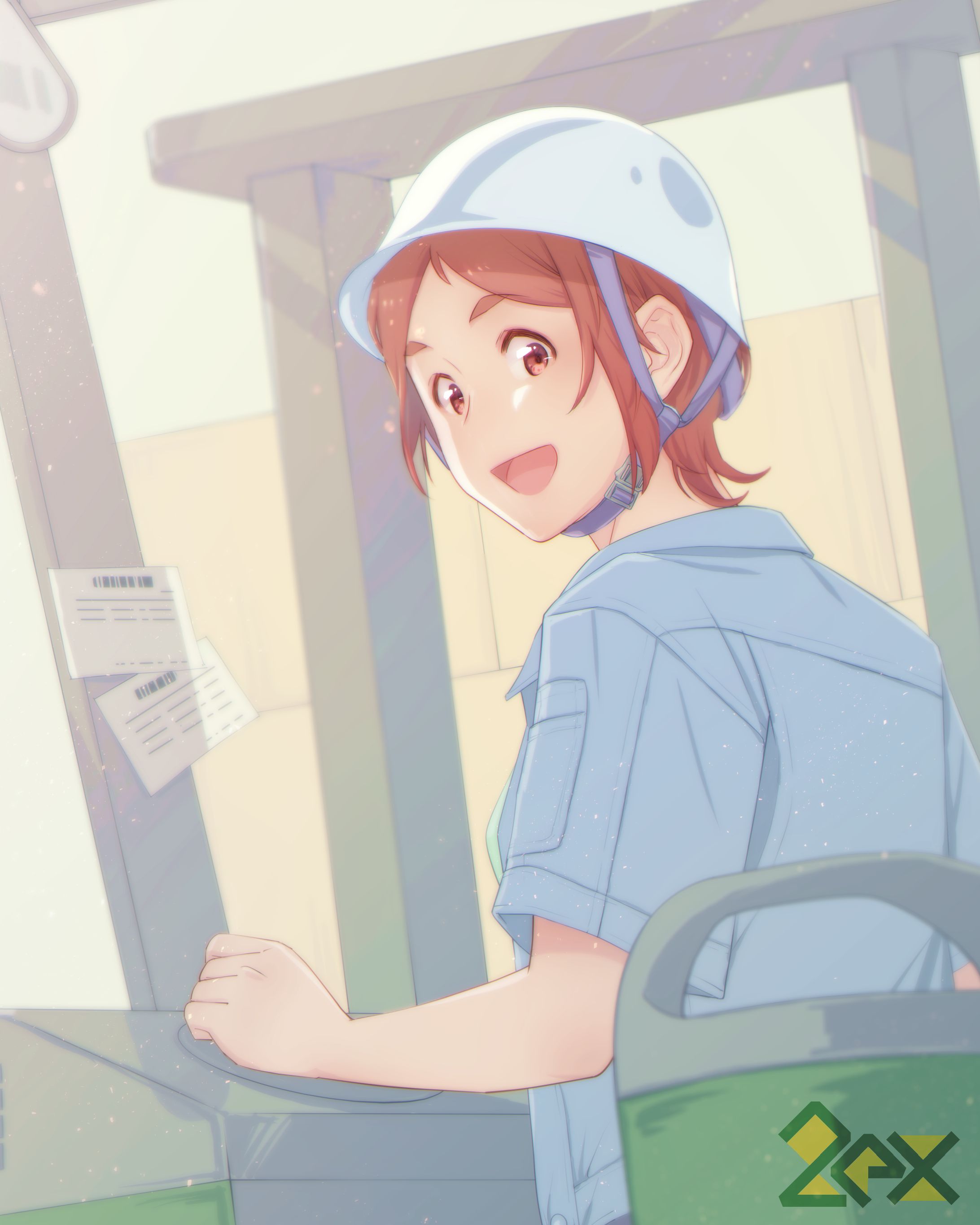 pixiv 年下/年上彼女イラコン　応募作品-1
