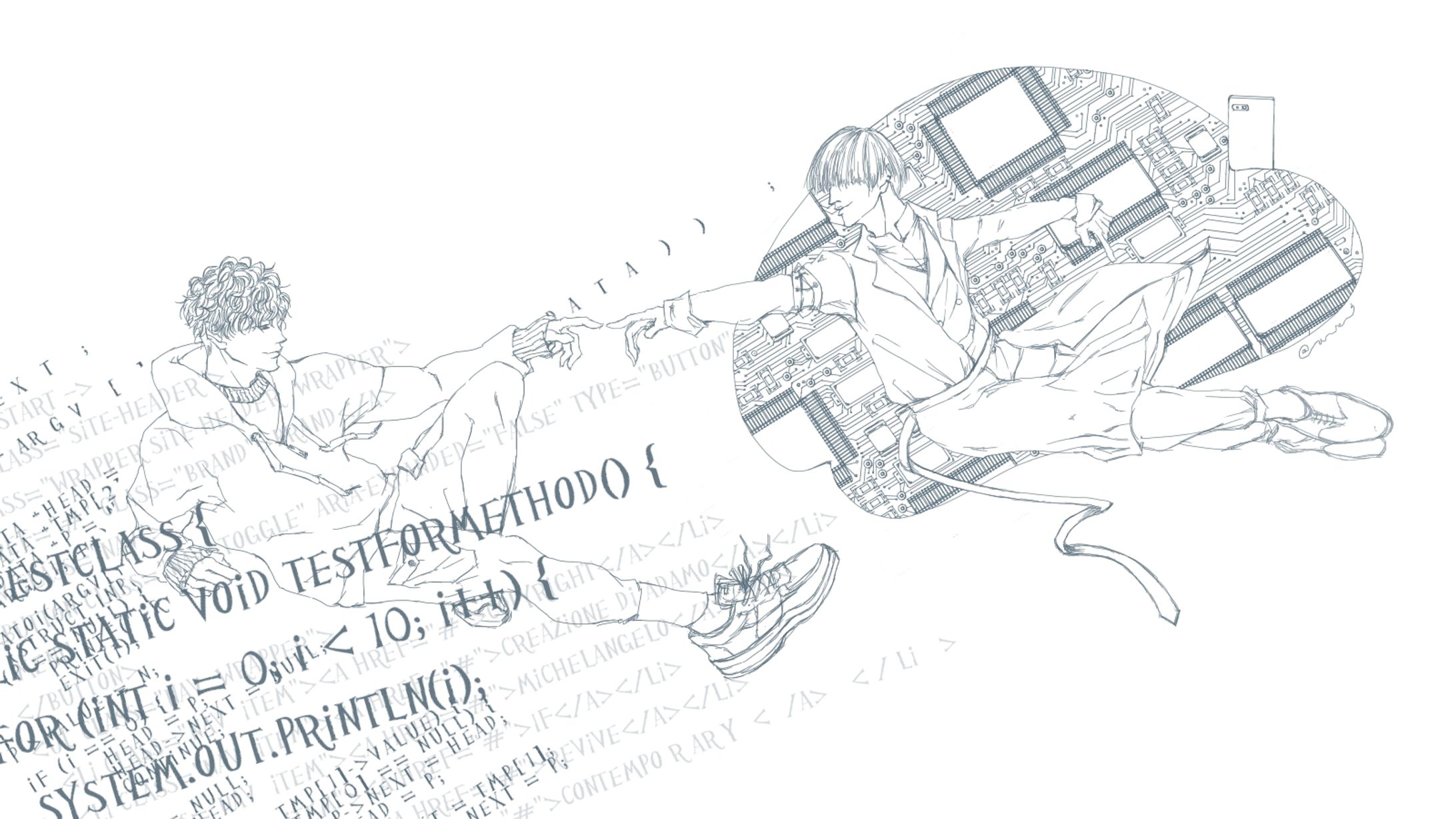 現代版_アダムの創造-1