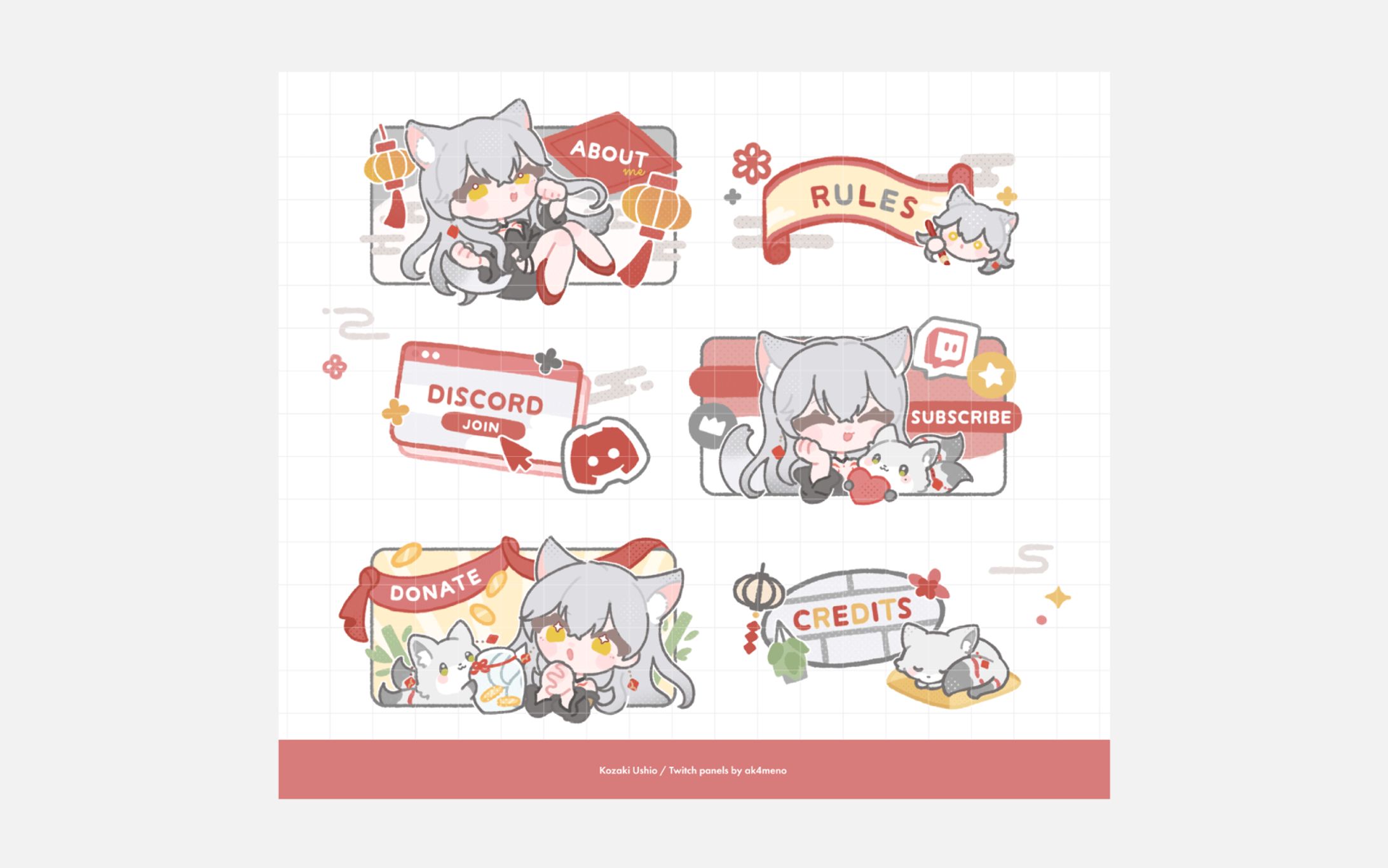 skeb / Twitch パネルイラスト-1