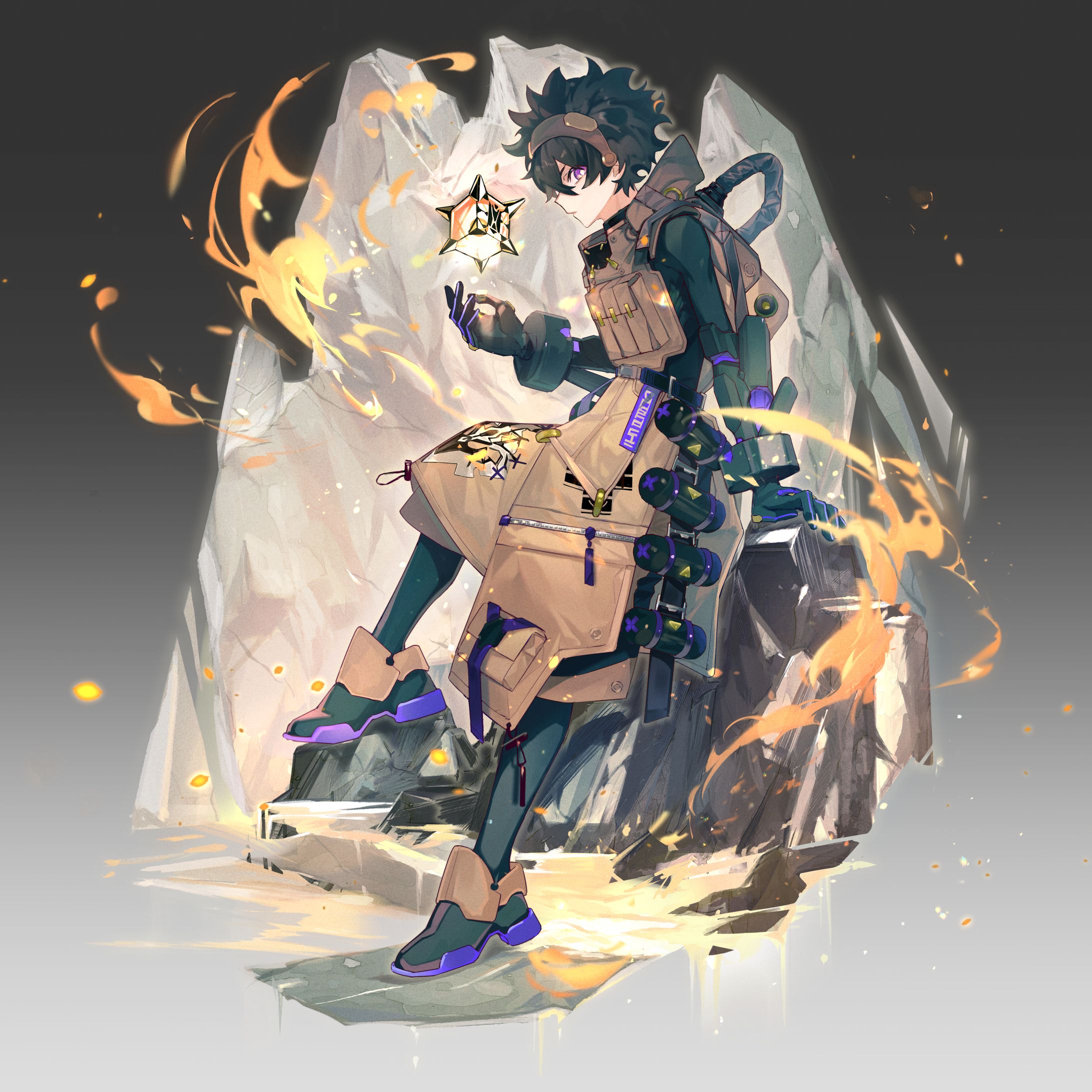 《幻塔》零 立绘卡面绘制-1