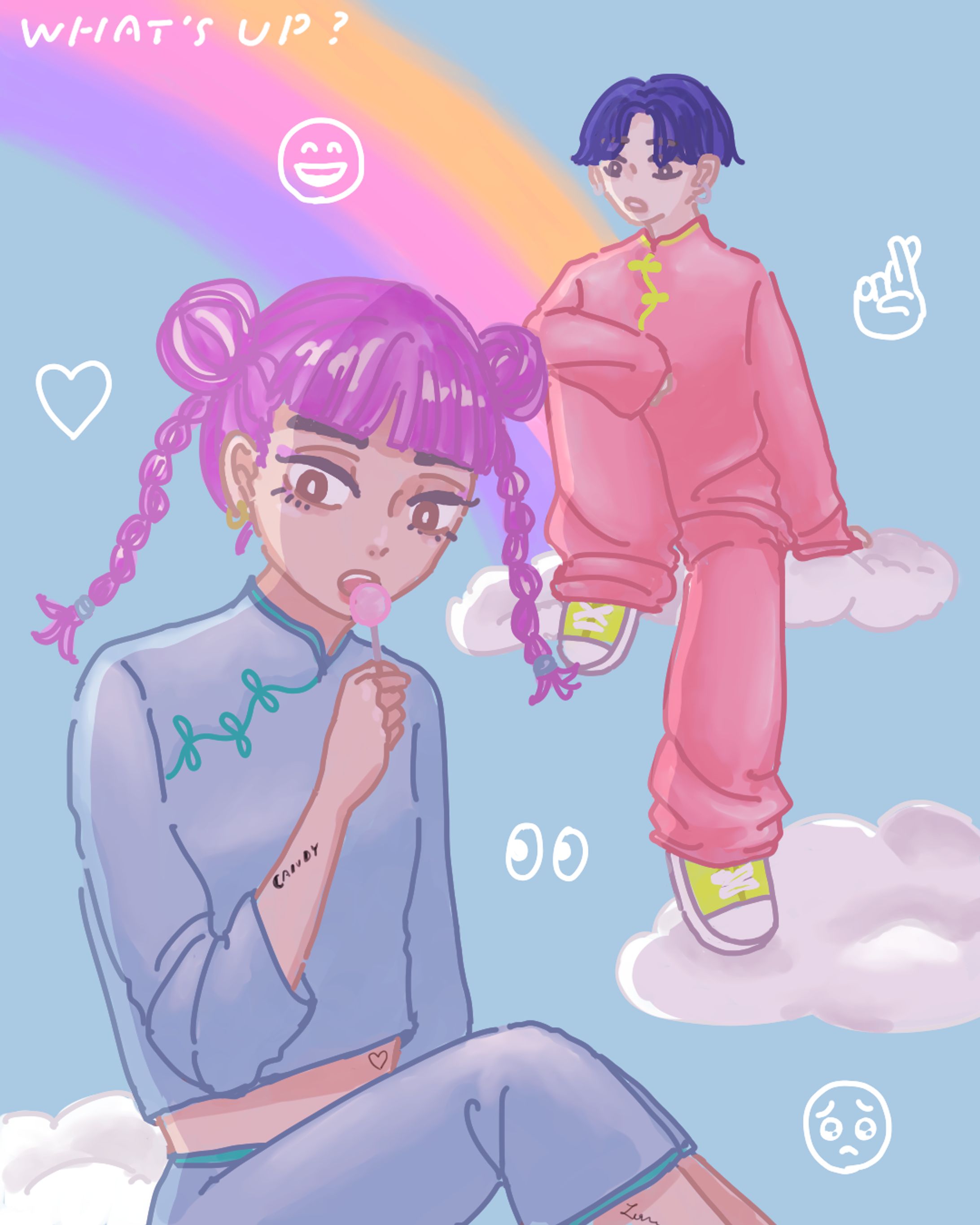 illust_what's up-1