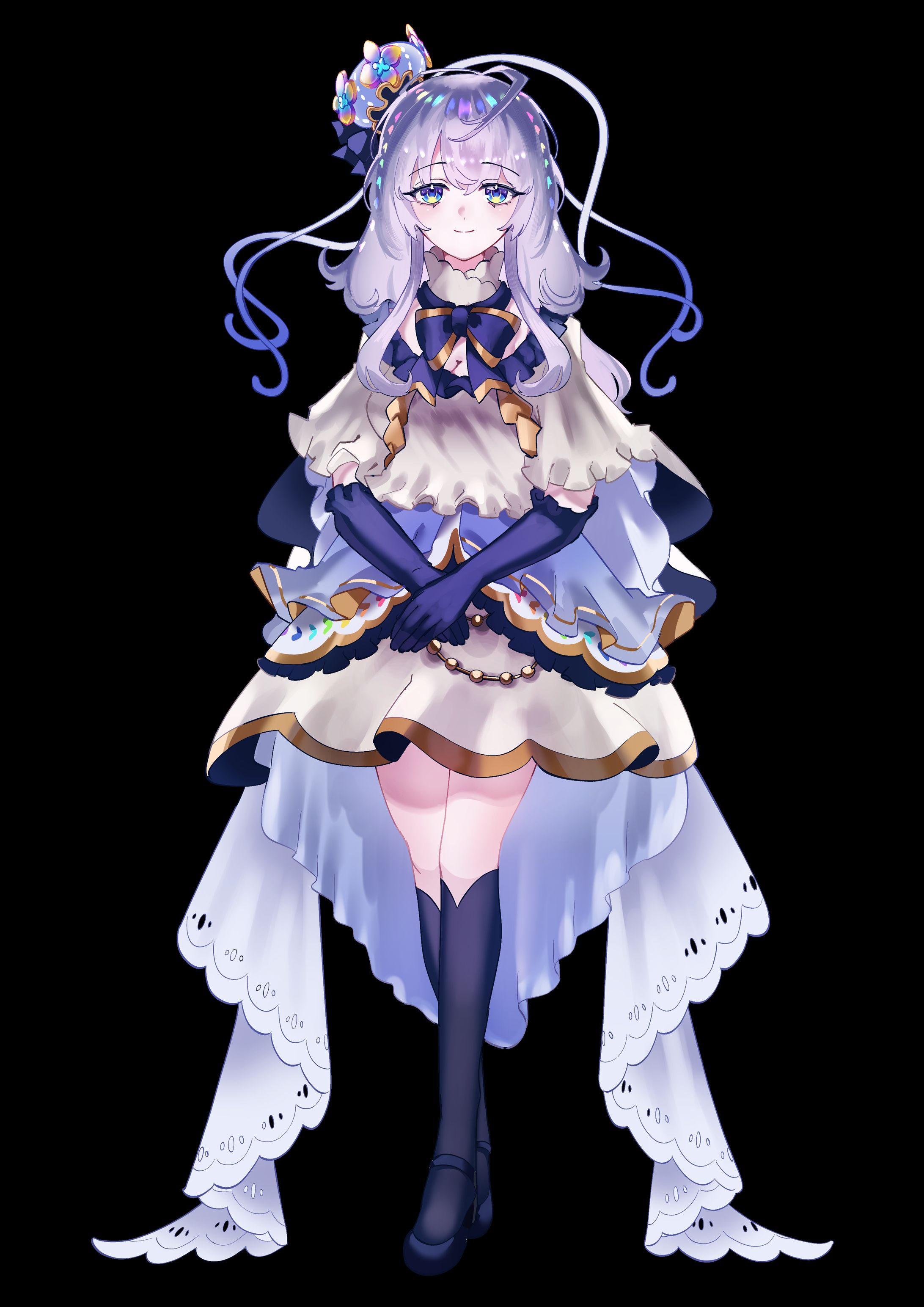 IRIAMライバー「テァプリヒ・モーント」イラスト&ラフ-1