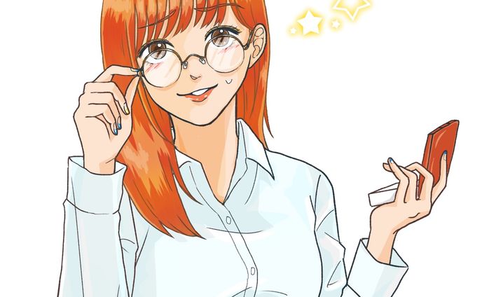 女性イラスト②