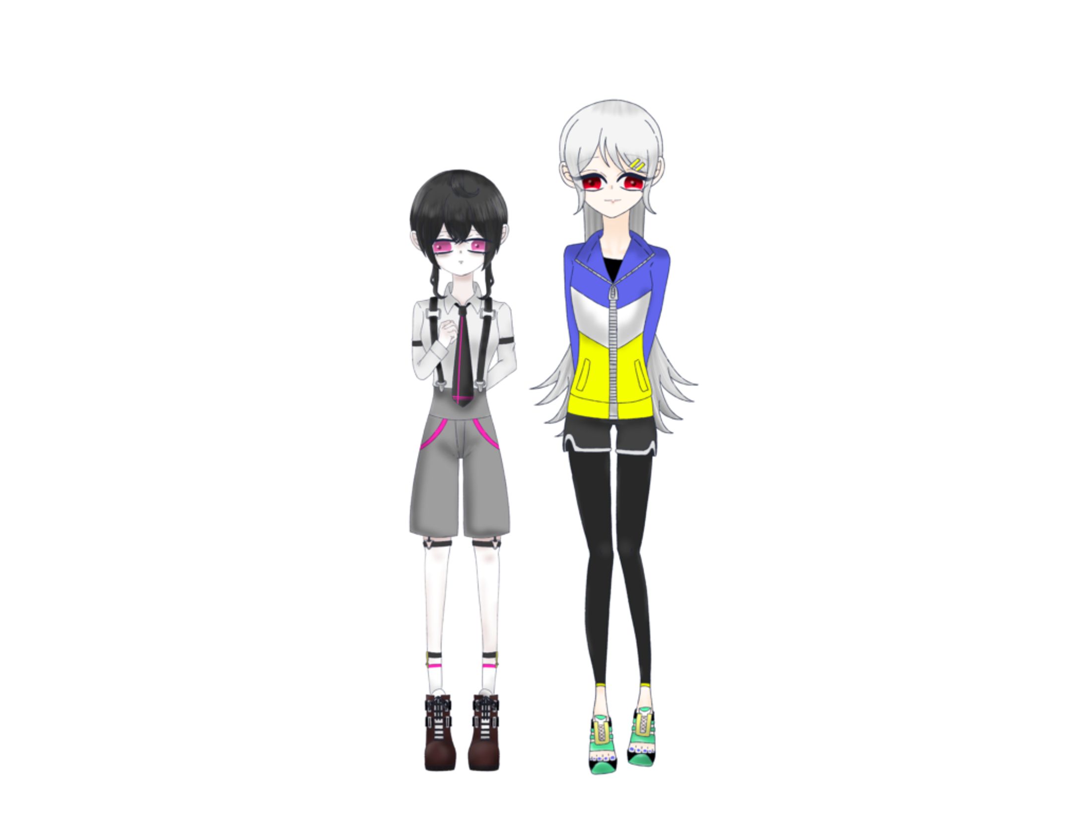 過去に描いたTRPGで使った立ち絵たち-1
