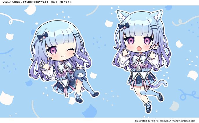 Vtuber八宮なな FANBOX特典グッズ