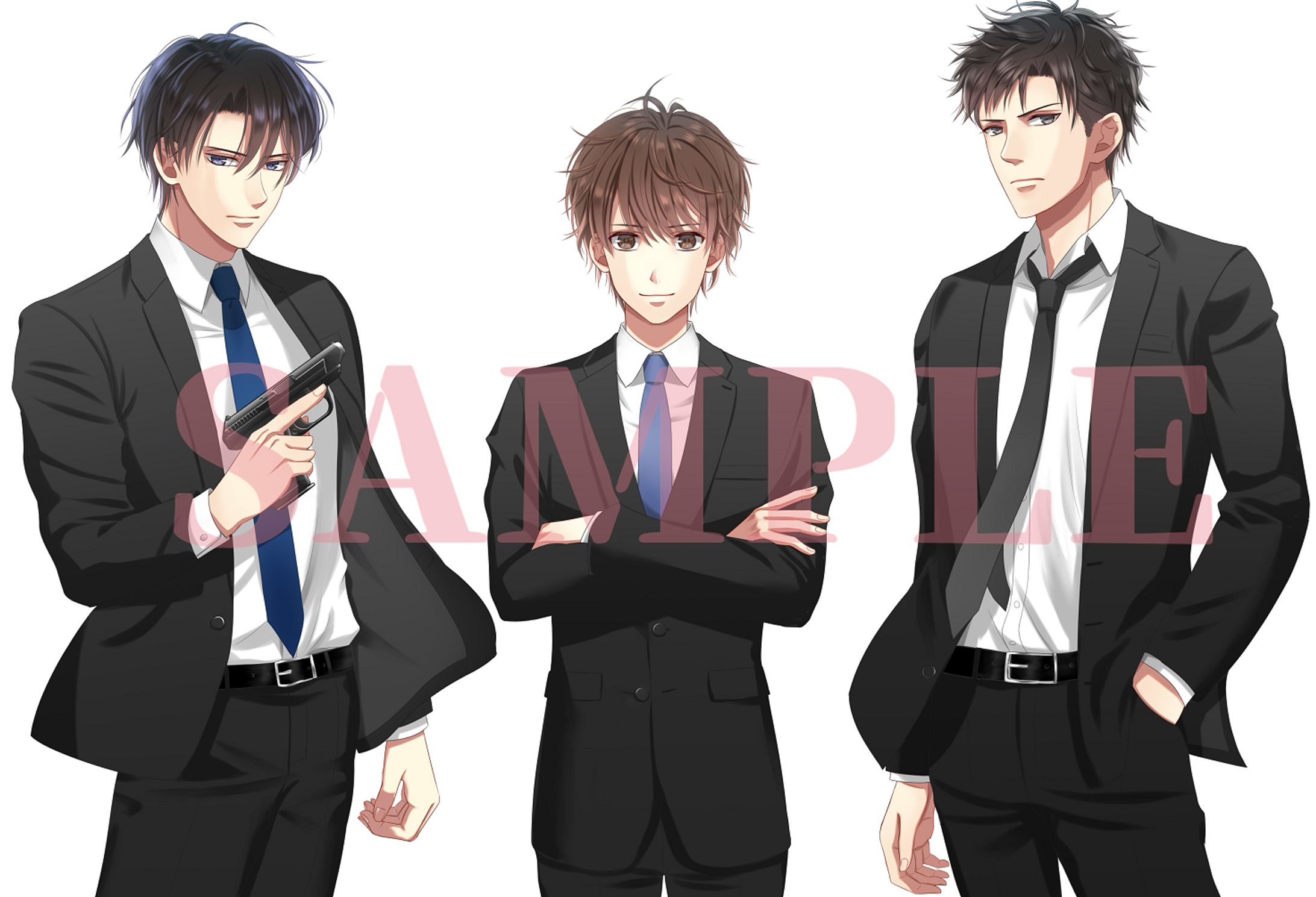 創作キャラクターデザイン(複数キャラをまとめてます)-1