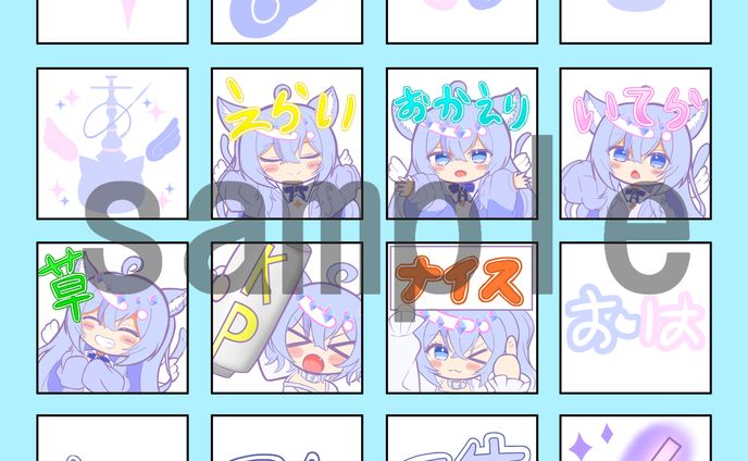 天使珠様youtubeメンシスタンプバッジご依頼品