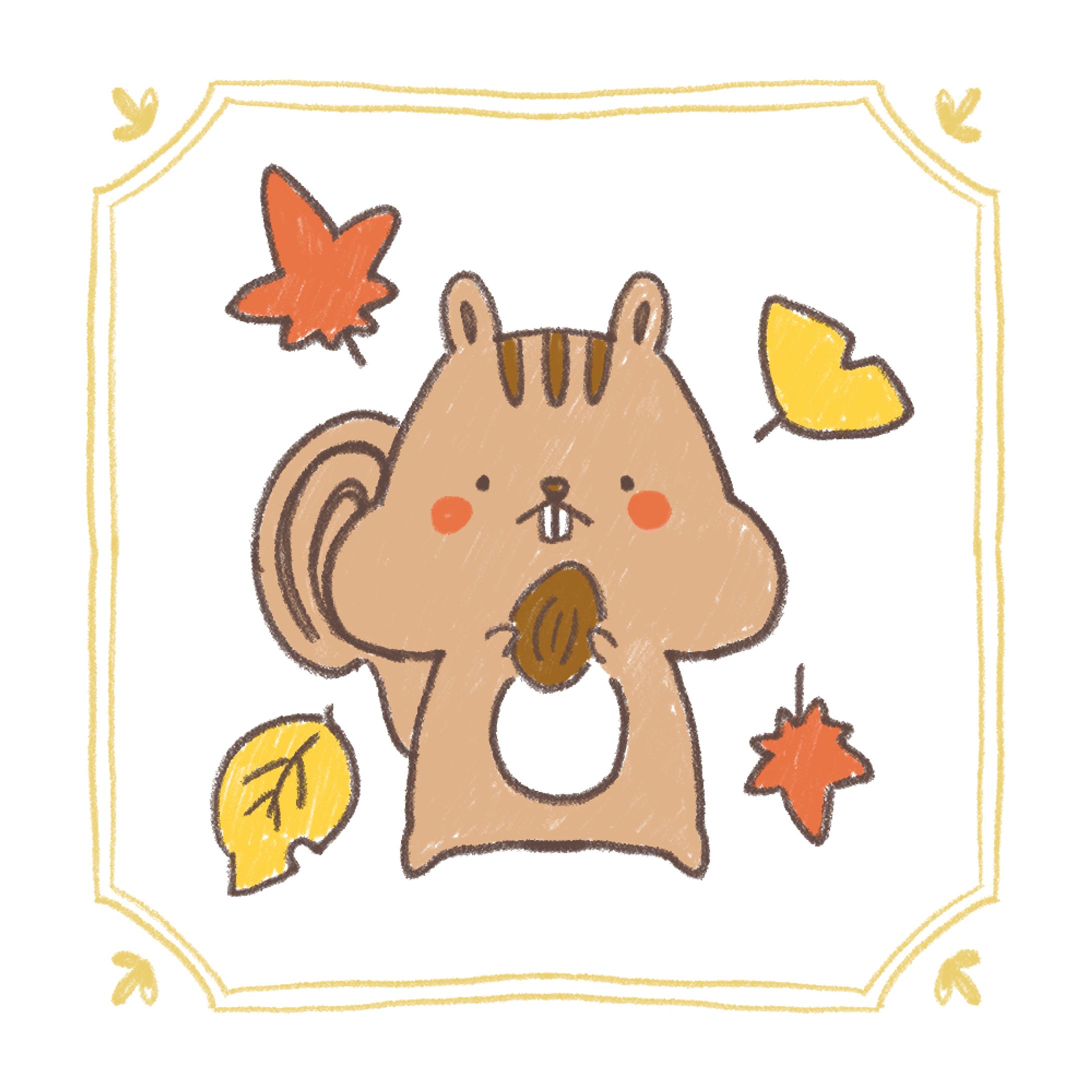 ＜アイコン＞シマリス-1