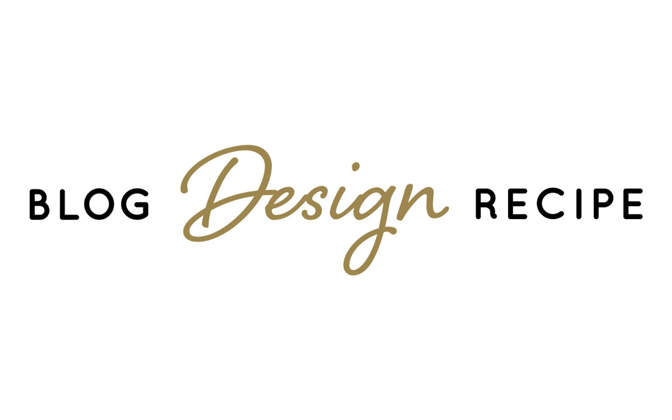 【Blog Design Recipe】ロゴデザイン-1