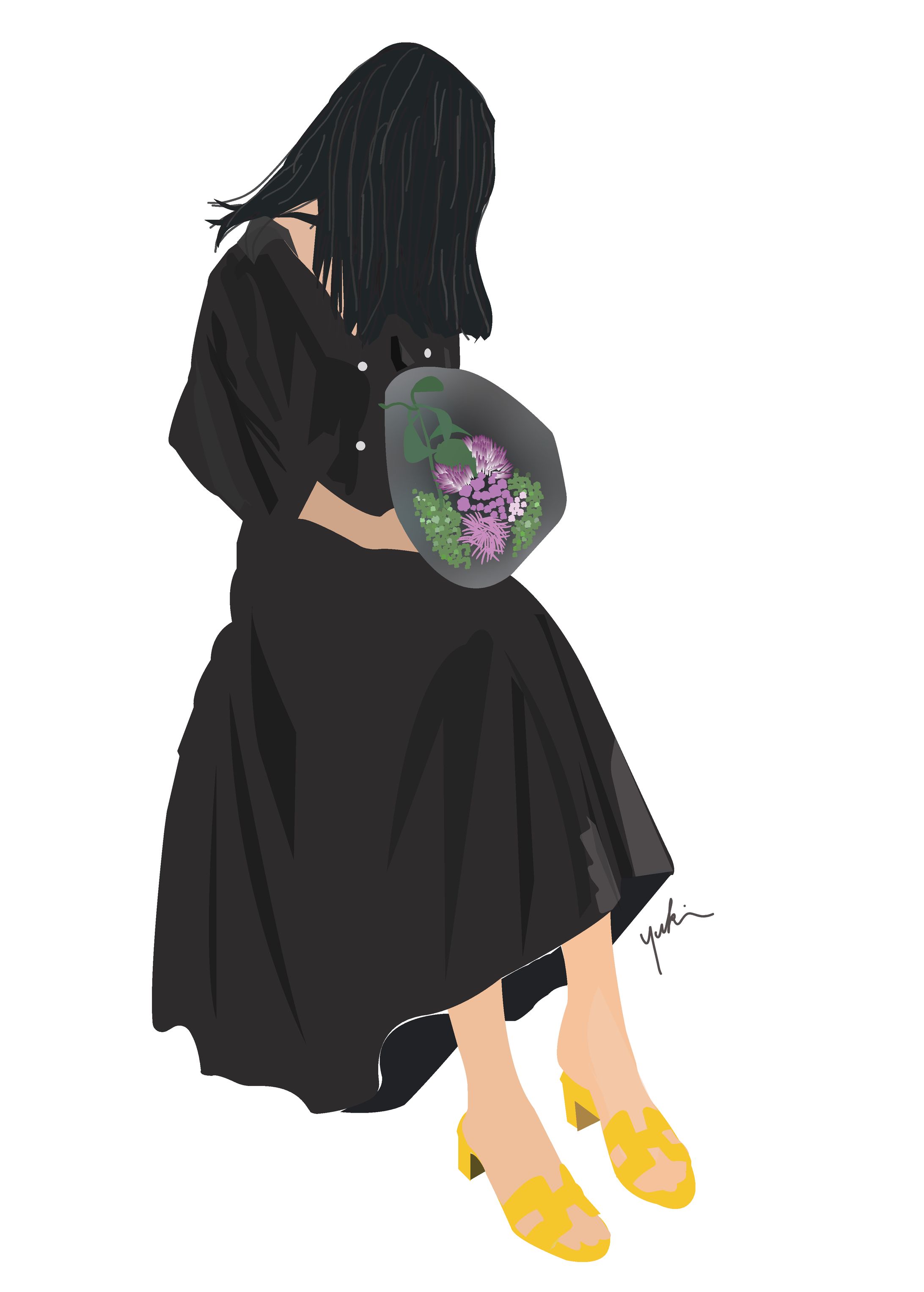 2023.5  T＿様 贈答用ご依頼イラスト-1