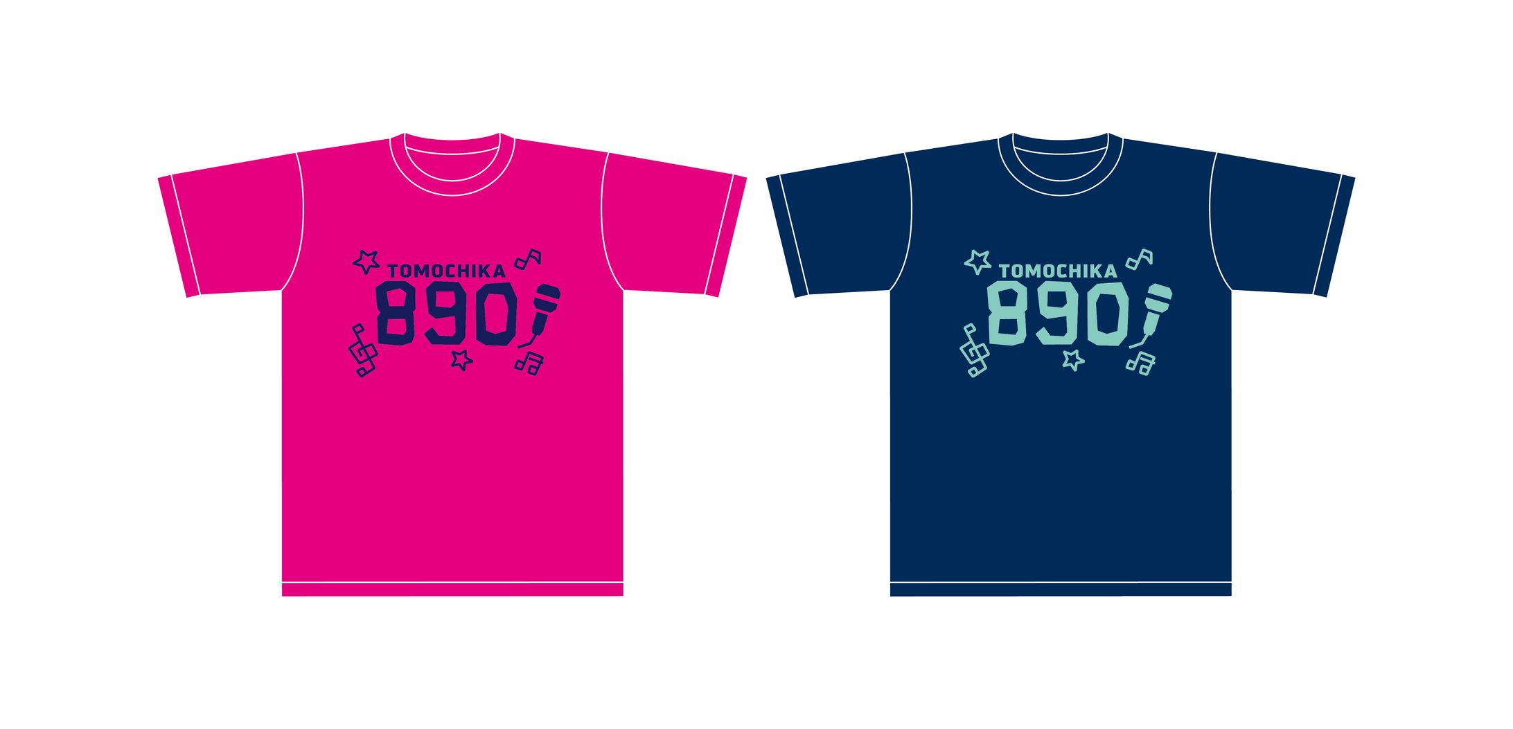 アーティストTシャツ_ともちか890様-1