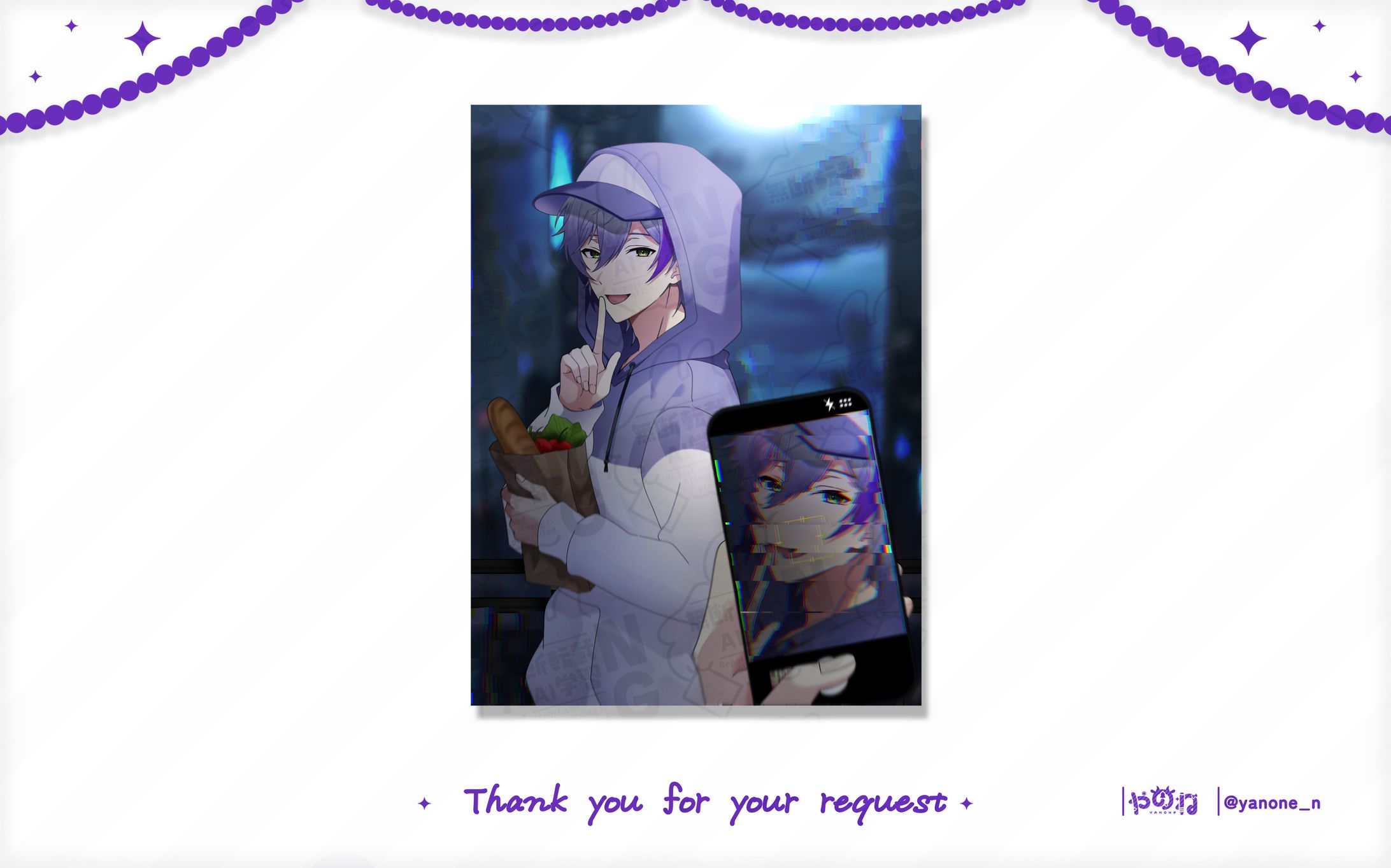 黎野刻哉様 一枚絵-1