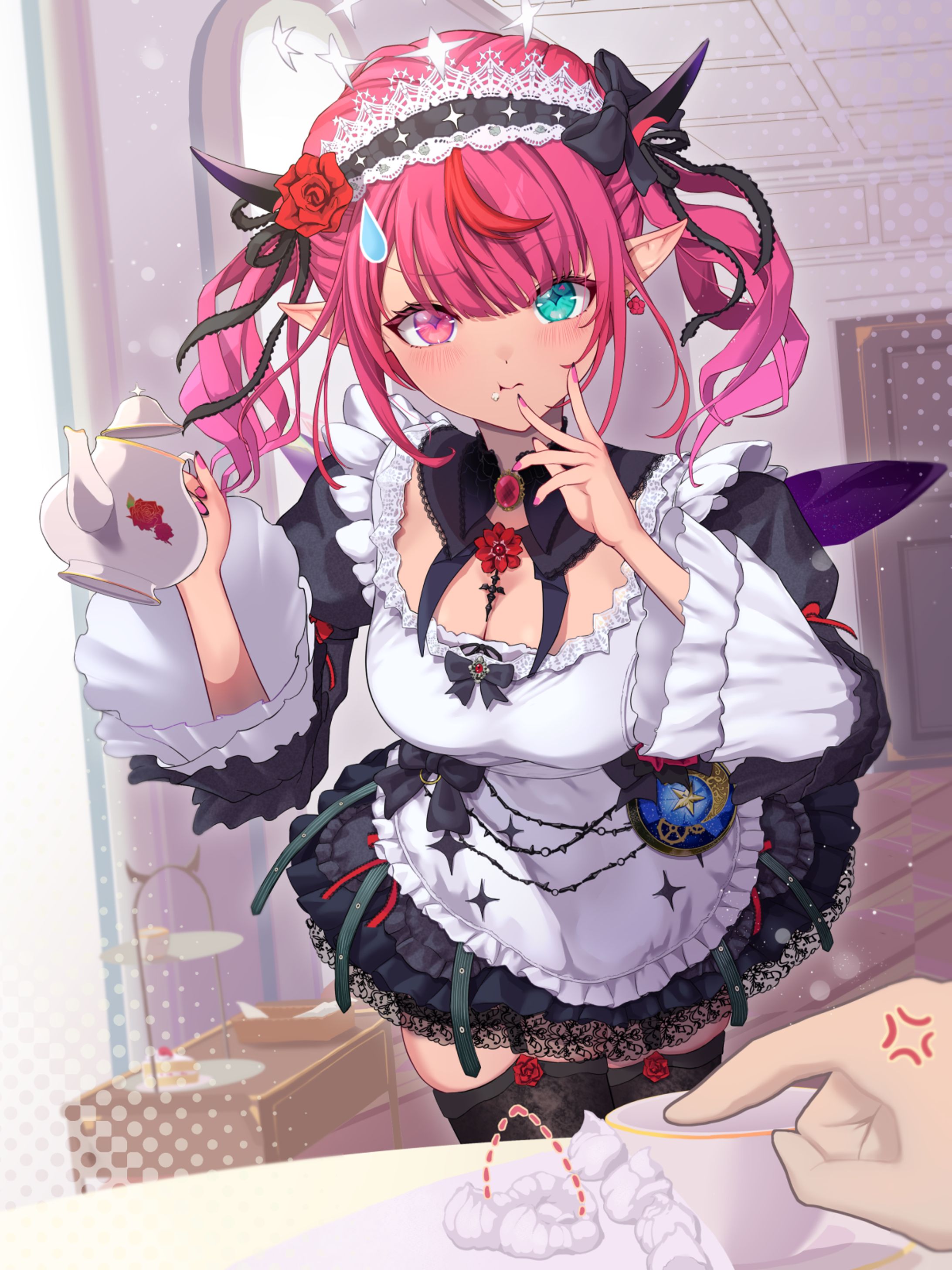 【ファンアート】You mischievous maid!-1