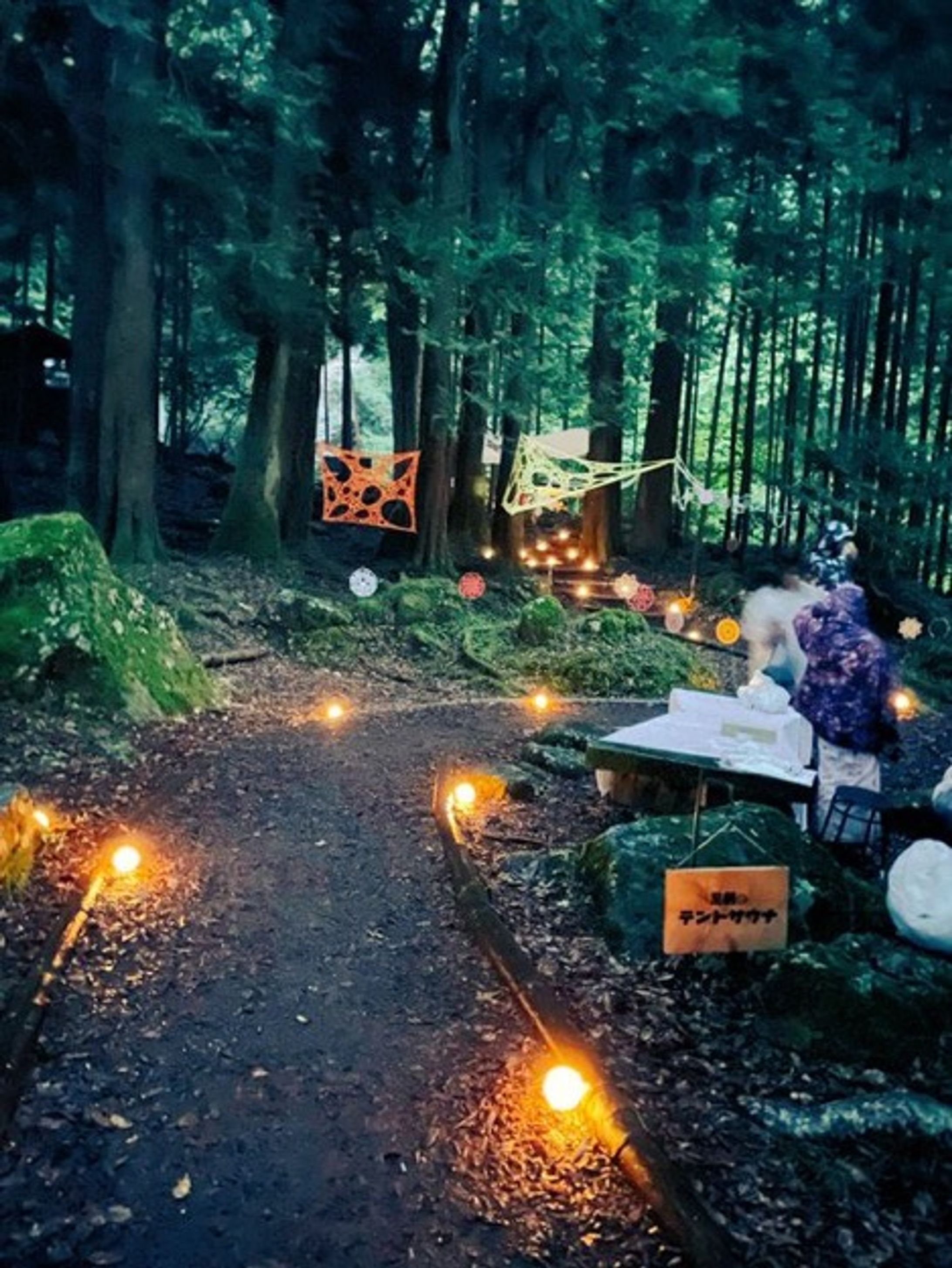 滝への道装飾 RingNe Festival-1