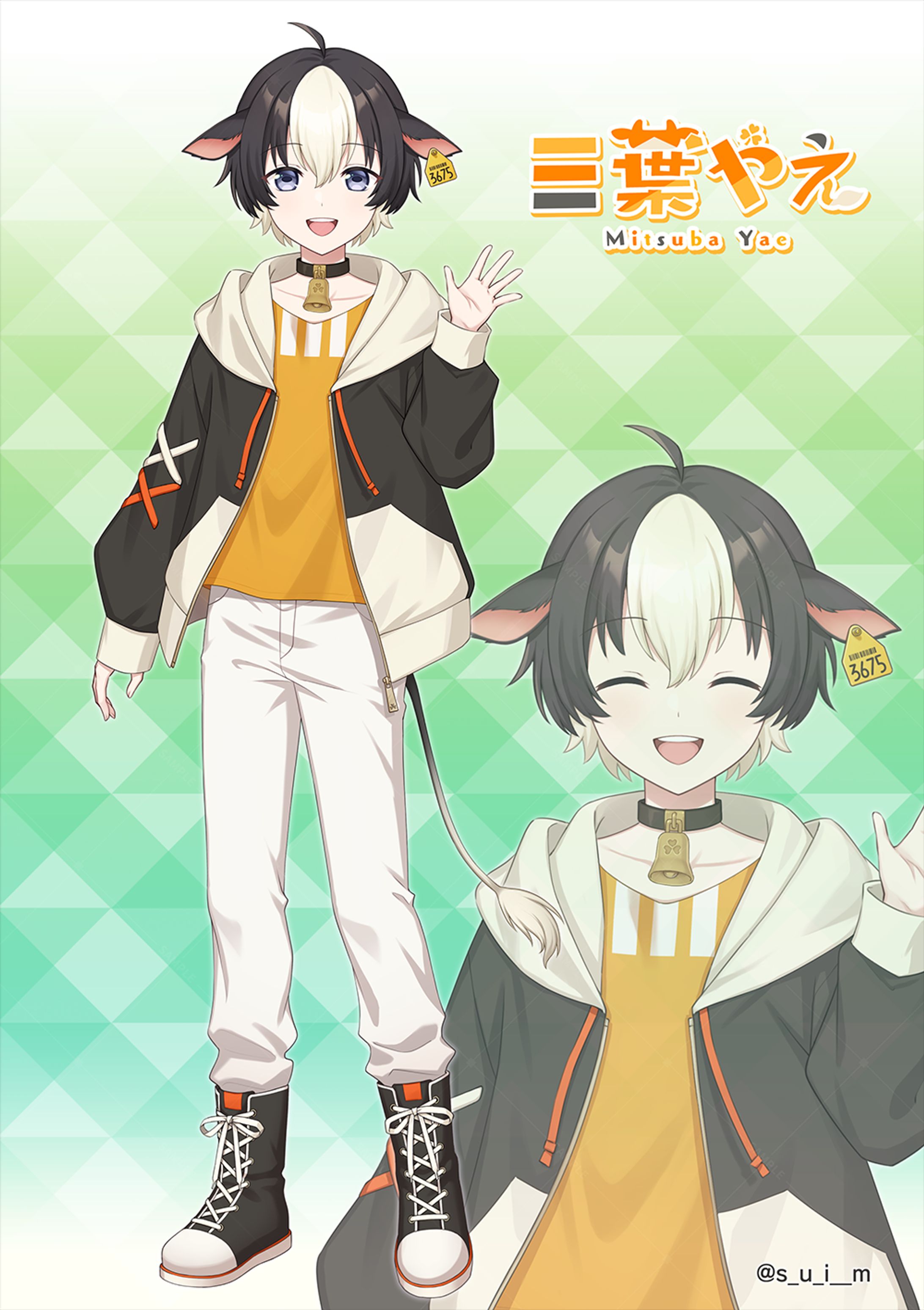 キャラデザ+立ち絵「三葉やえ」+新衣装-1