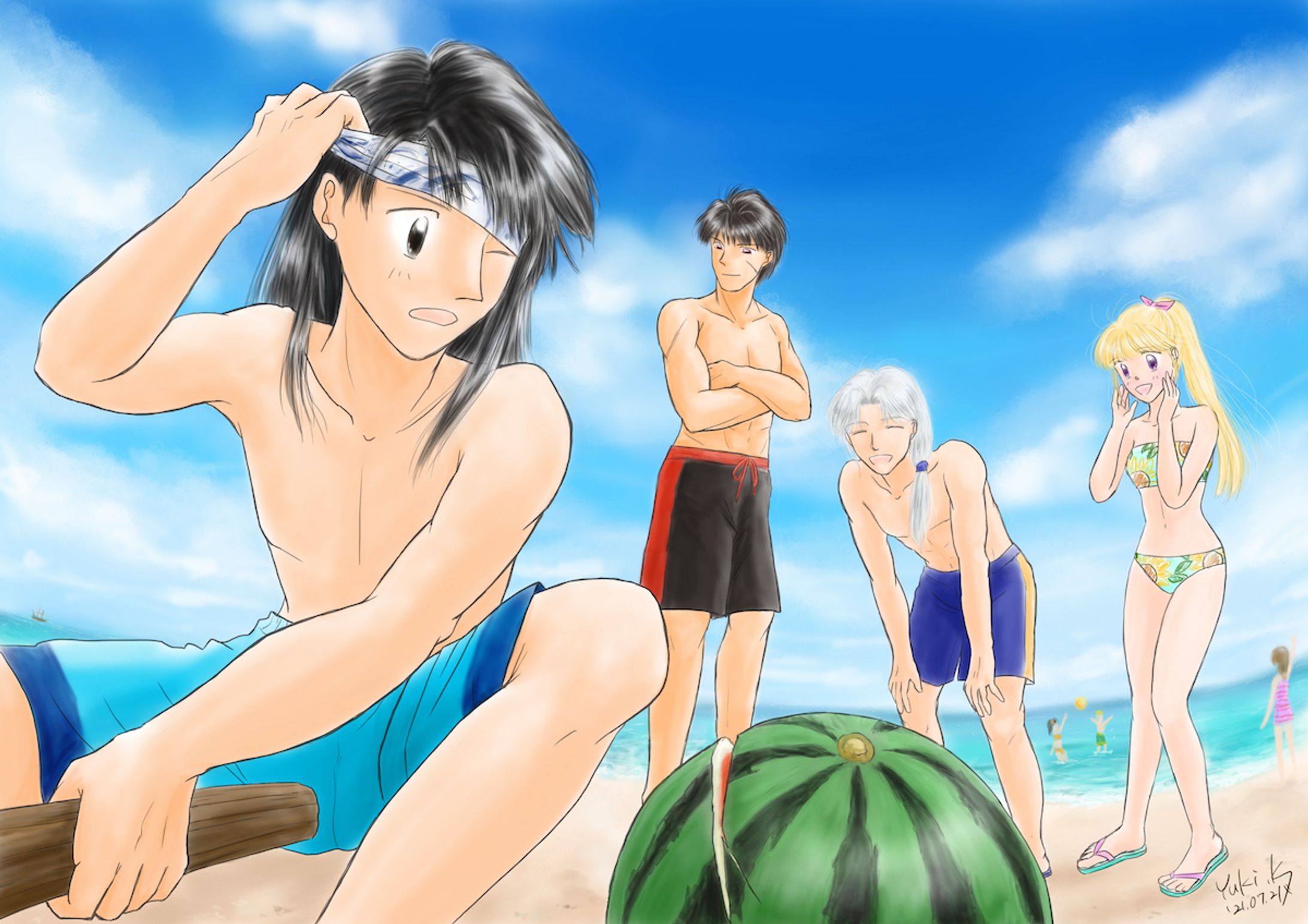 暑中お見舞い2021！-1