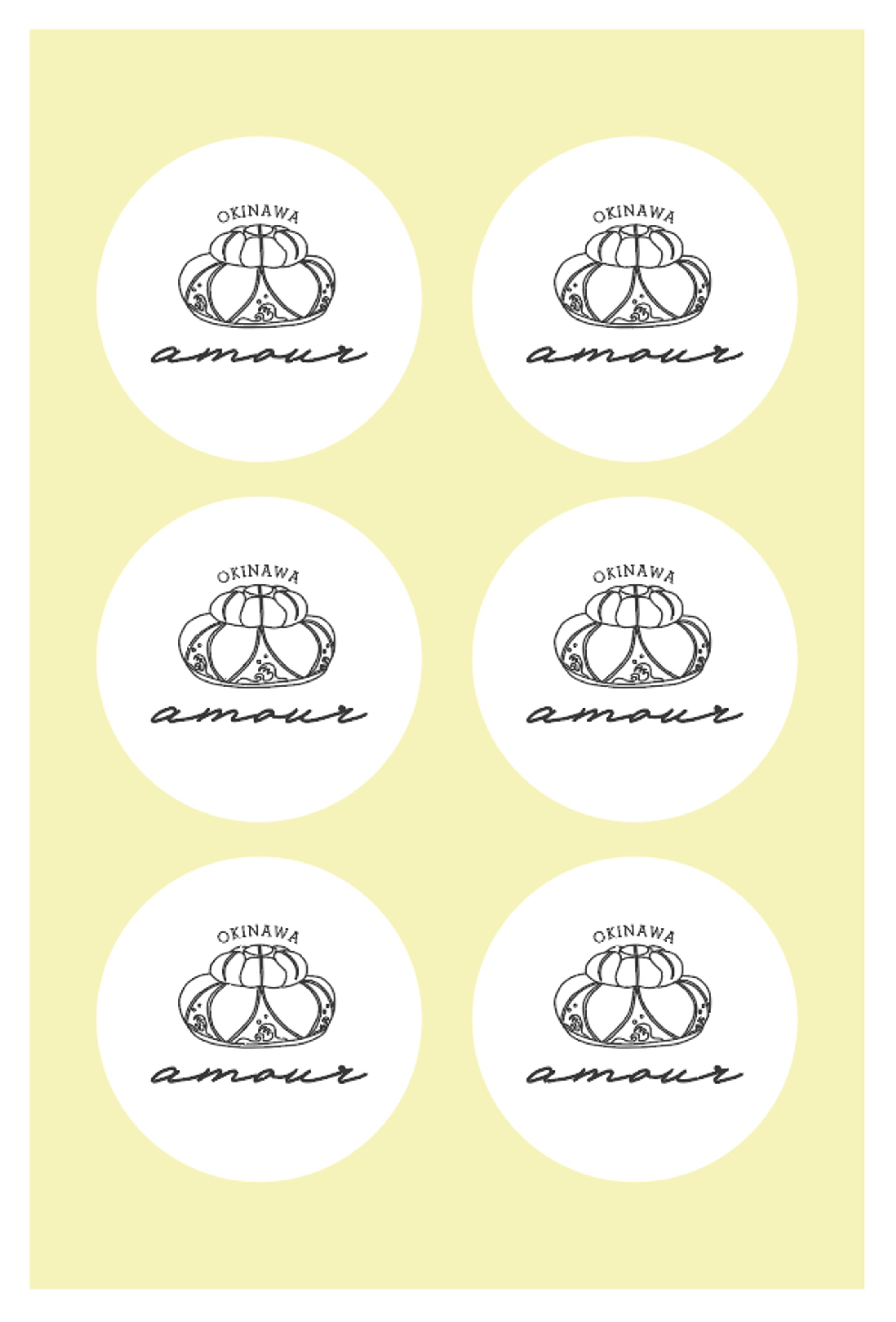 amour様 シール-1