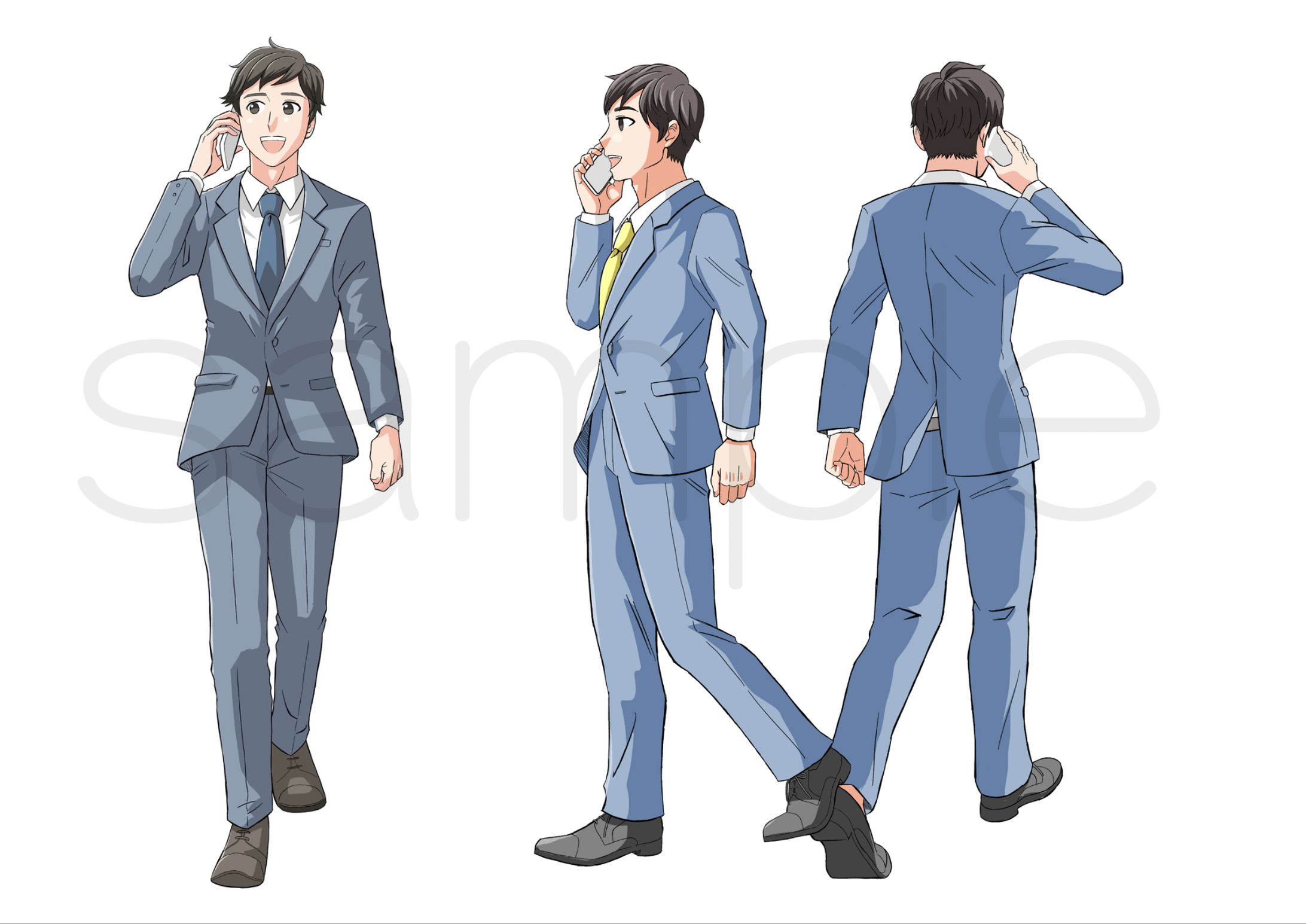 スーツ全身-1