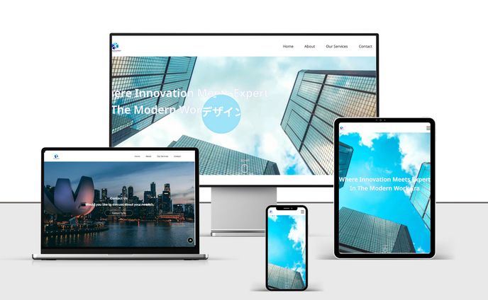 InnovatExpert Pte 様　コーポレートサイト