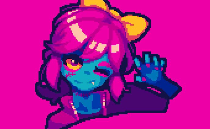 ドット絵、guitar