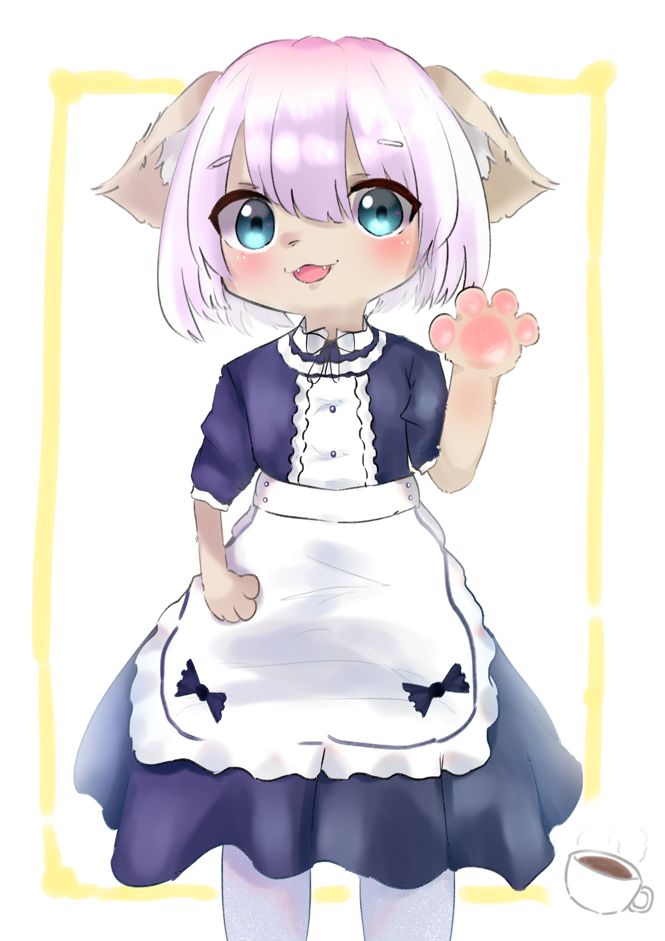 メイド服　ケモノ-1
